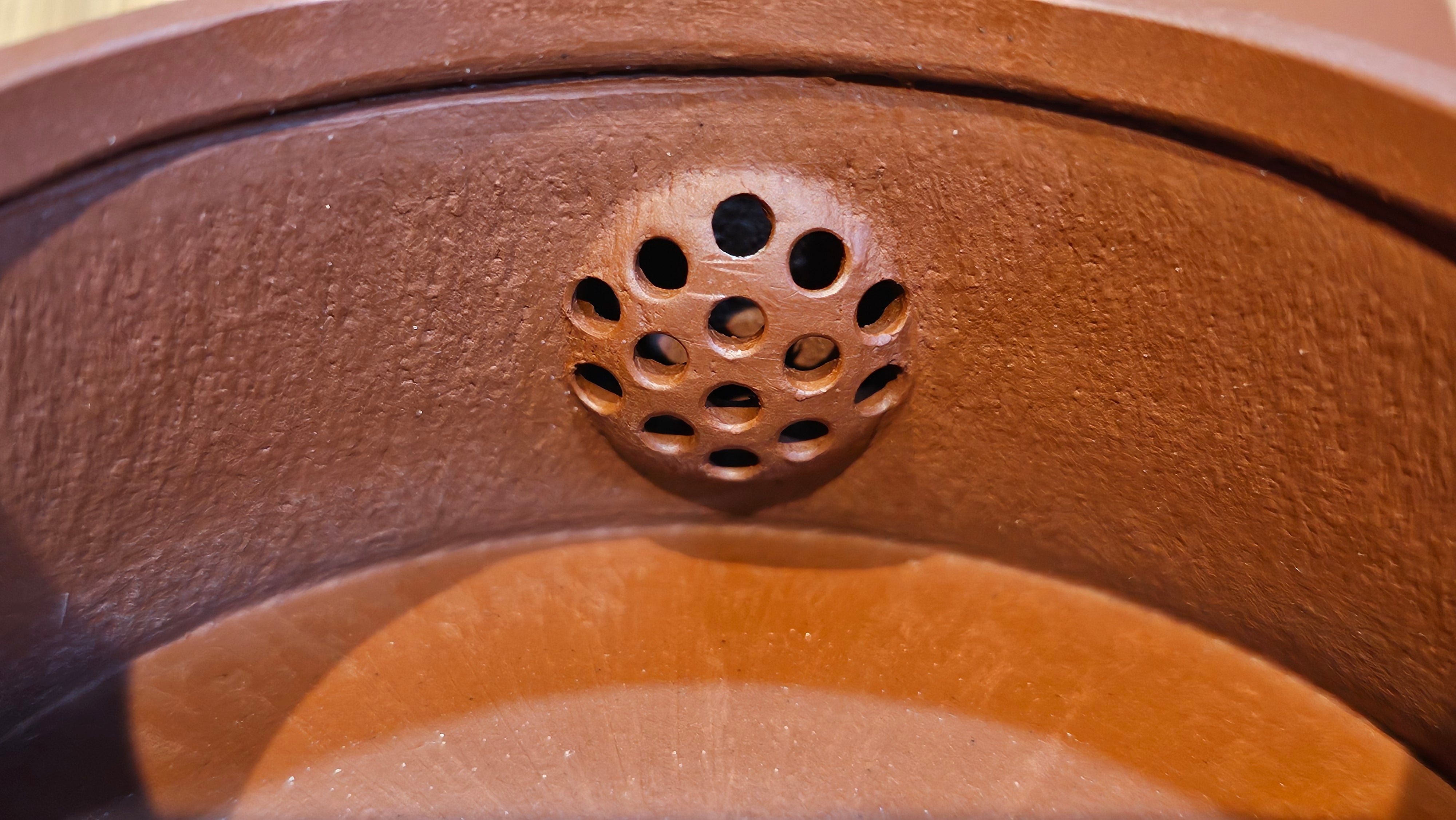 Yun Zhu 云柱 "Pillar of the Heavens", 130.5ml, Xiao Mei Yao Zhu Ni, by Craftsman Wang Hui 王慧 ~ "梅开五福" and Plum Blossoms Engraving by Craftsman Yi De Shu 一德书 ~!Congratulations to Ms S.C.! 1336hrs 20th Oct 2025, Geneva, IL!