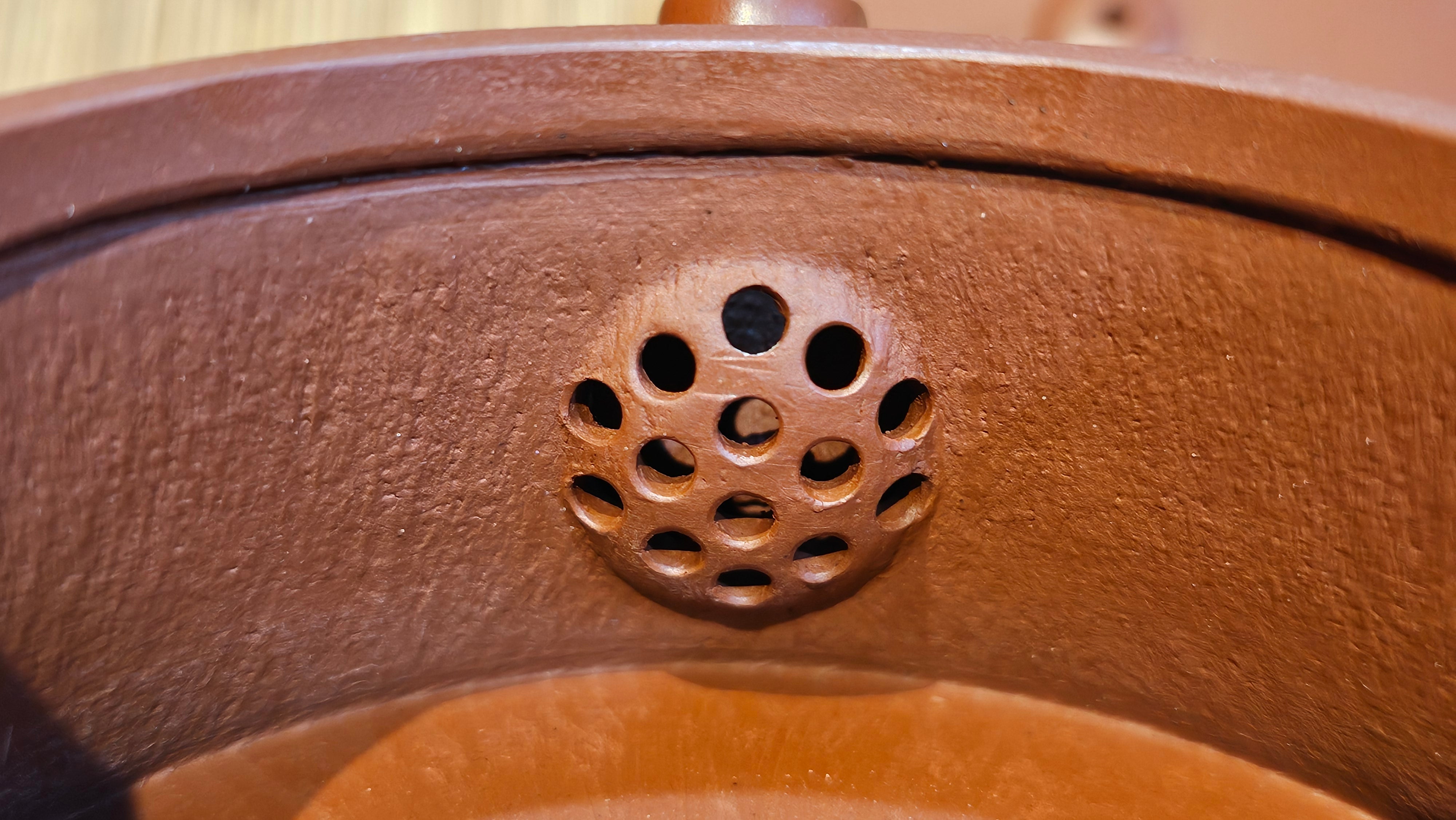 Yun Zhu 云柱 "Pillar of the Heavens", 130.5ml, Xiao Mei Yao Zhu Ni, by Craftsman Wang Hui 王慧 ~ "梅开五福" and Plum Blossoms Engraving by Craftsman Yi De Shu 一德书 ~!Congratulations to Ms S.C.! 1336hrs 20th Oct 2025, Geneva, IL!