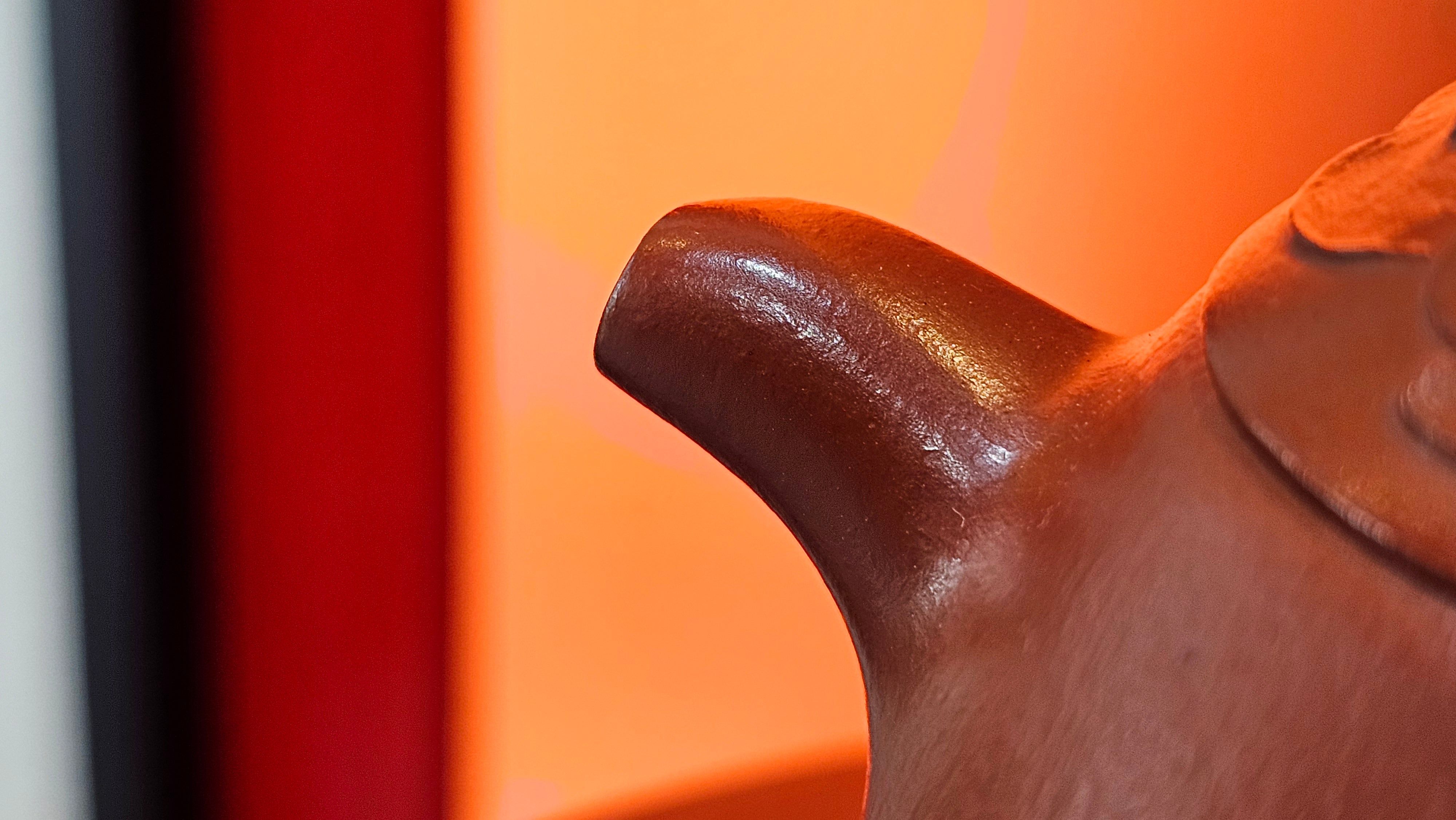 Qin Quan 秦权, with Oriental Clouds Embellishments 云朵贴花工艺, 187.8ml, Xiao Mei Yao Zhu Ni 小煤窑朱泥, by Craftsman Chen Yue Fei 陈跃飞 ~ Congratulations!to Mr C.M.! 1116hrs 31st Oct 2025, Renens! Switzerland🇨🇭!