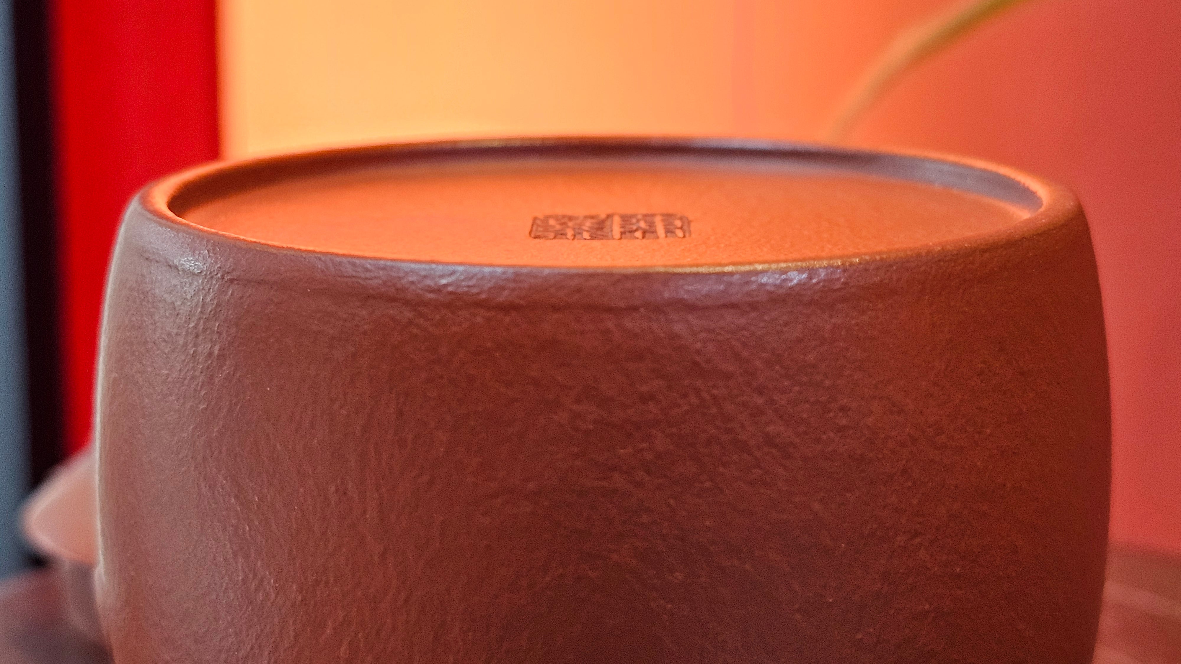 Qin Quan 秦权, with Oriental Clouds Embellishments 云朵贴花工艺, 187.8ml, Xiao Mei Yao Zhu Ni 小煤窑朱泥, by Craftsman Chen Yue Fei 陈跃飞 ~ Congratulations!to Mr C.M.! 1116hrs 31st Oct 2025, Renens! Switzerland🇨🇭!