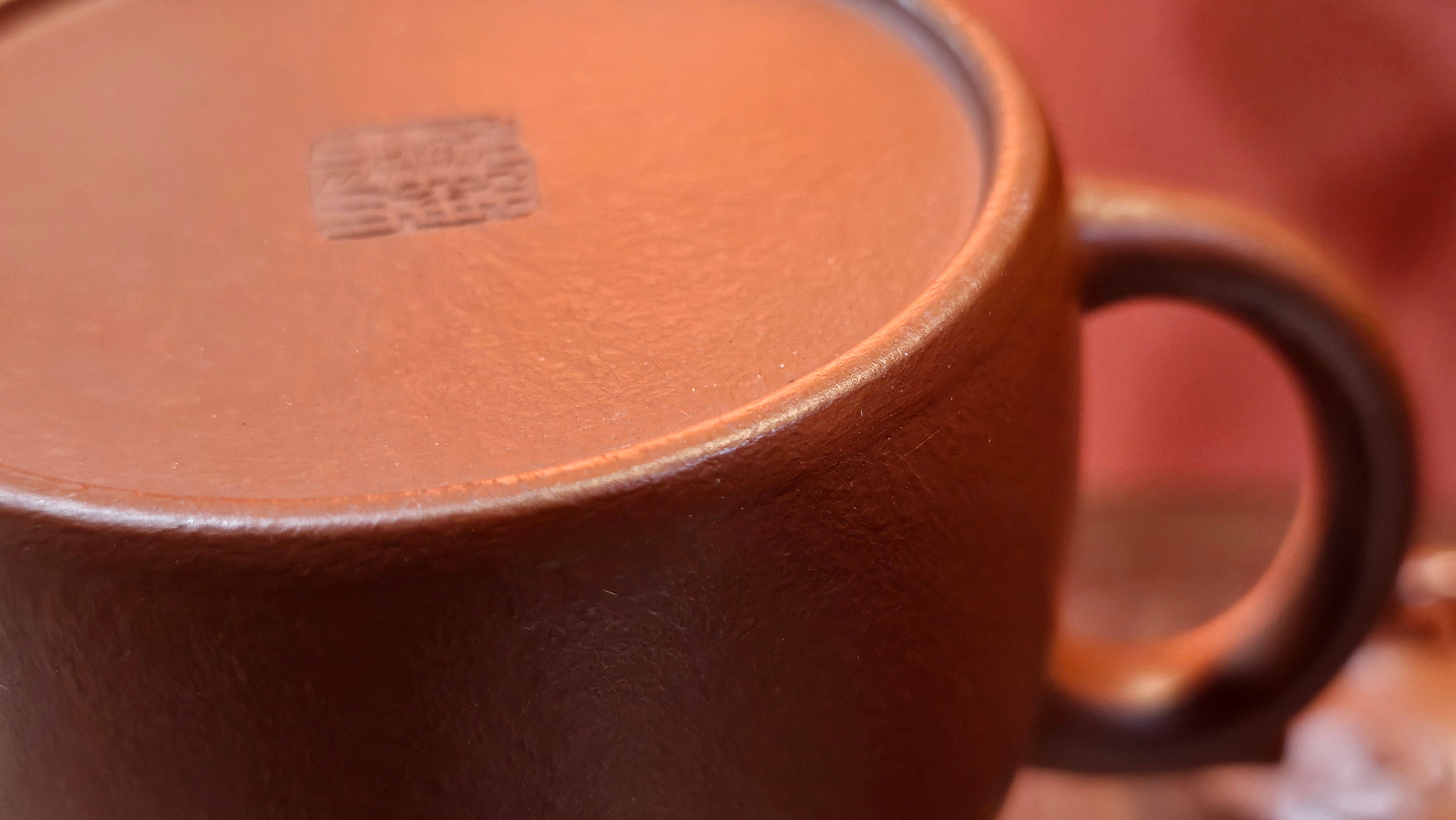 Qin Quan 秦权, with Oriental Clouds Embellishments 云朵贴花工艺, 187.8ml, Xiao Mei Yao Zhu Ni 小煤窑朱泥, by Craftsman Chen Yue Fei 陈跃飞 ~ Congratulations!to Mr C.M.! 1116hrs 31st Oct 2025, Renens! Switzerland🇨🇭!