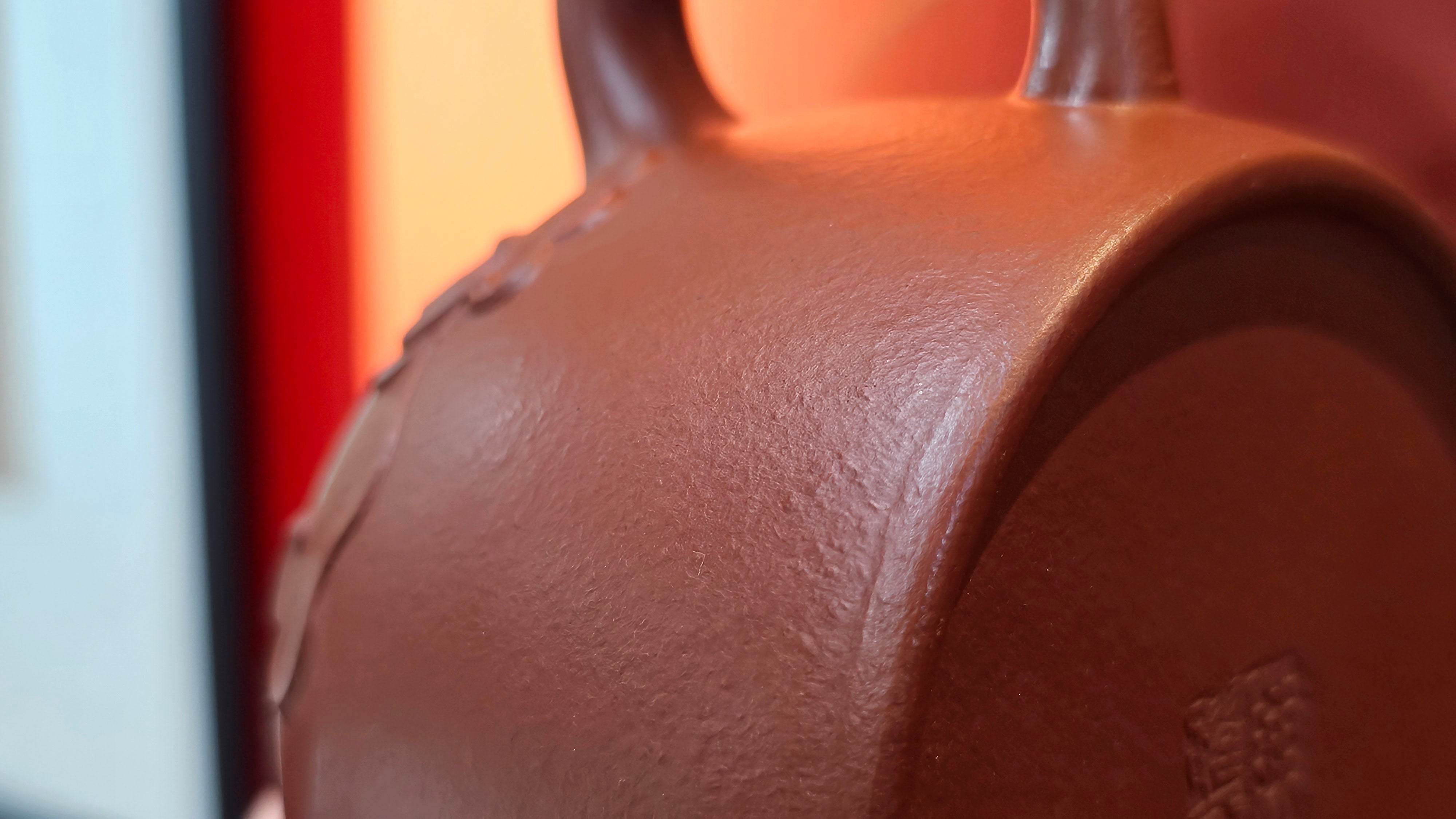 Qin Quan 秦权, with Oriental Clouds Embellishments 云朵贴花工艺, 187.8ml, Xiao Mei Yao Zhu Ni 小煤窑朱泥, by Craftsman Chen Yue Fei 陈跃飞 ~ Congratulations!to Mr C.M.! 1116hrs 31st Oct 2025, Renens! Switzerland🇨🇭!