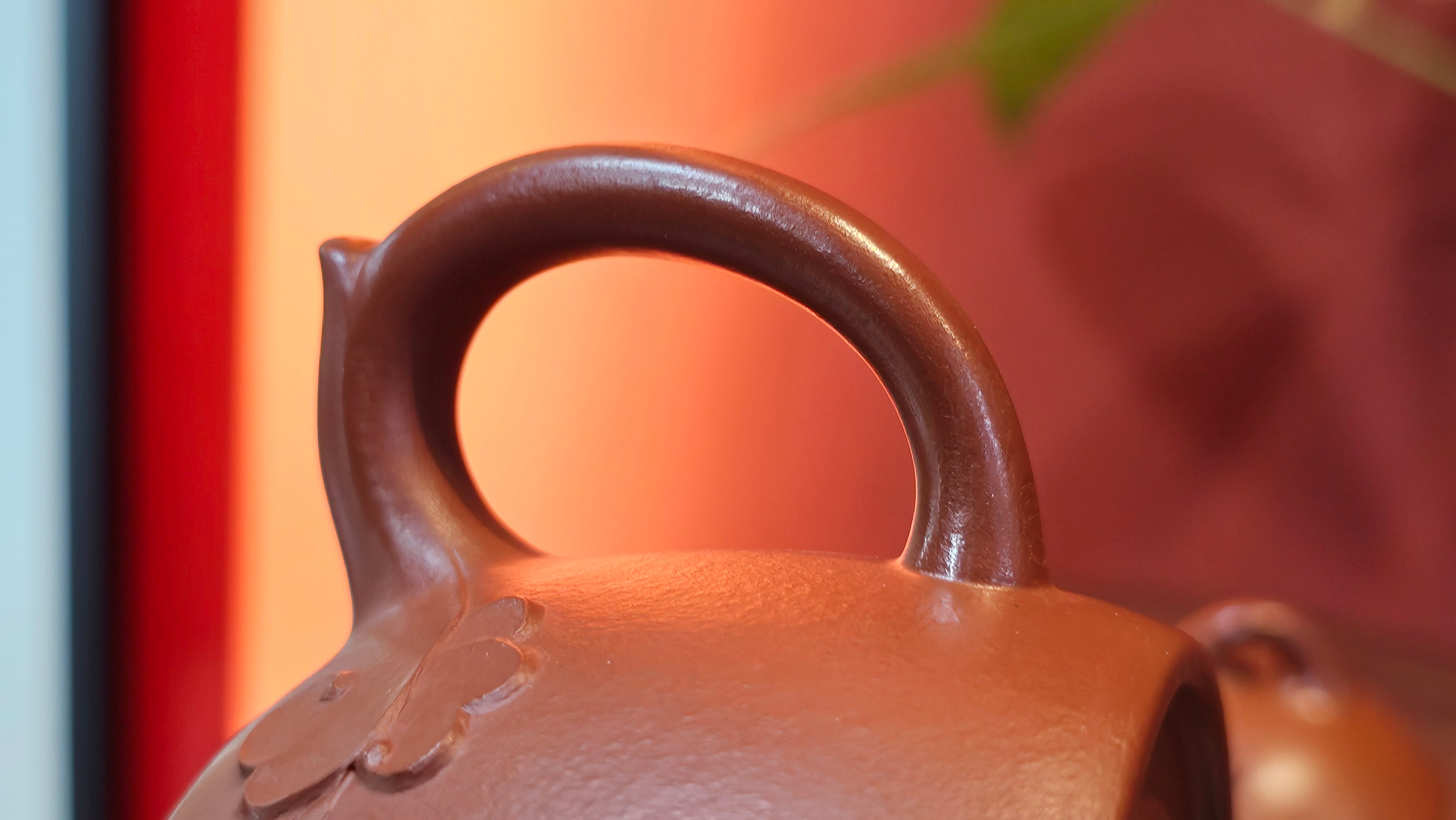 Qin Quan 秦权, with Oriental Clouds Embellishments 云朵贴花工艺, 187.8ml, Xiao Mei Yao Zhu Ni 小煤窑朱泥, by Craftsman Chen Yue Fei 陈跃飞 ~ Congratulations!to Mr C.M.! 1116hrs 31st Oct 2025, Renens! Switzerland🇨🇭!