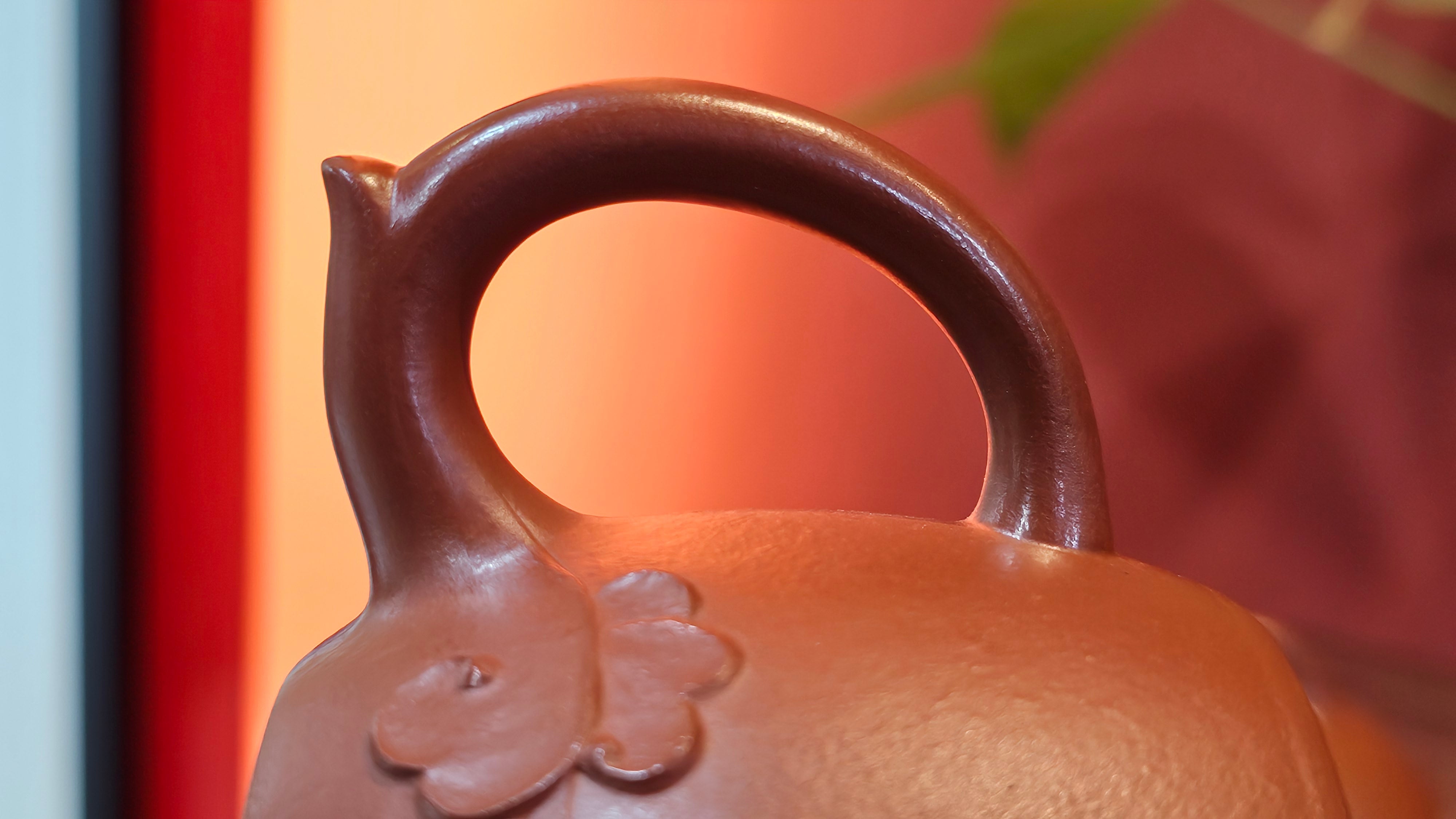 Qin Quan 秦权, with Oriental Clouds Embellishments 云朵贴花工艺, 187.8ml, Xiao Mei Yao Zhu Ni 小煤窑朱泥, by Craftsman Chen Yue Fei 陈跃飞 ~ Congratulations!to Mr C.M.! 1116hrs 31st Oct 2025, Renens! Switzerland🇨🇭!