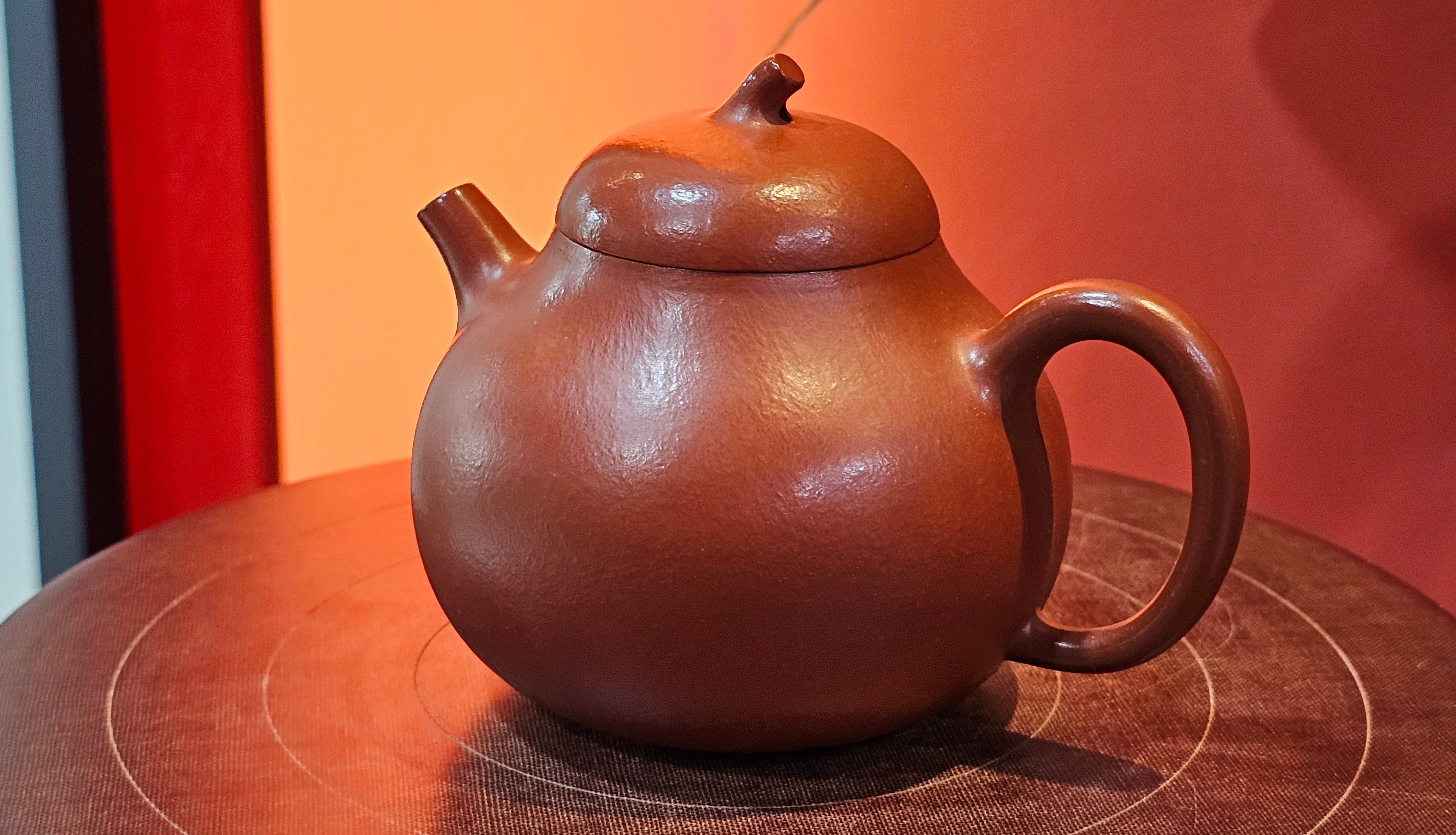 Qie Gua 茄瓜, 156.2ml, Xiao Mei Yao Zhu Ni, by Craftsman Wang Hui 王慧 ~ Congratulations to Mr K.S.! 2142hrs 25th Oct 2025, Greenville! SC!