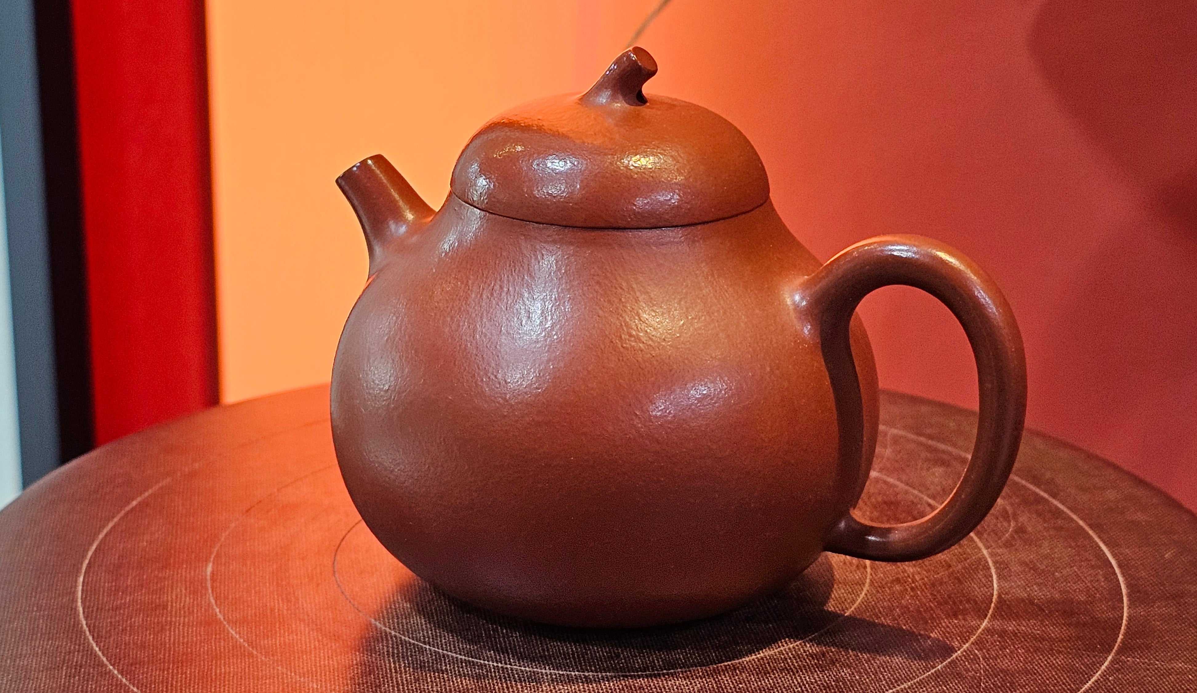 Qie Gua 茄瓜, 156.2ml, Xiao Mei Yao Zhu Ni, by Craftsman Wang Hui 王慧 ~ Congratulations to Mr K.S.! 2142hrs 25th Oct 2025, Greenville! SC!