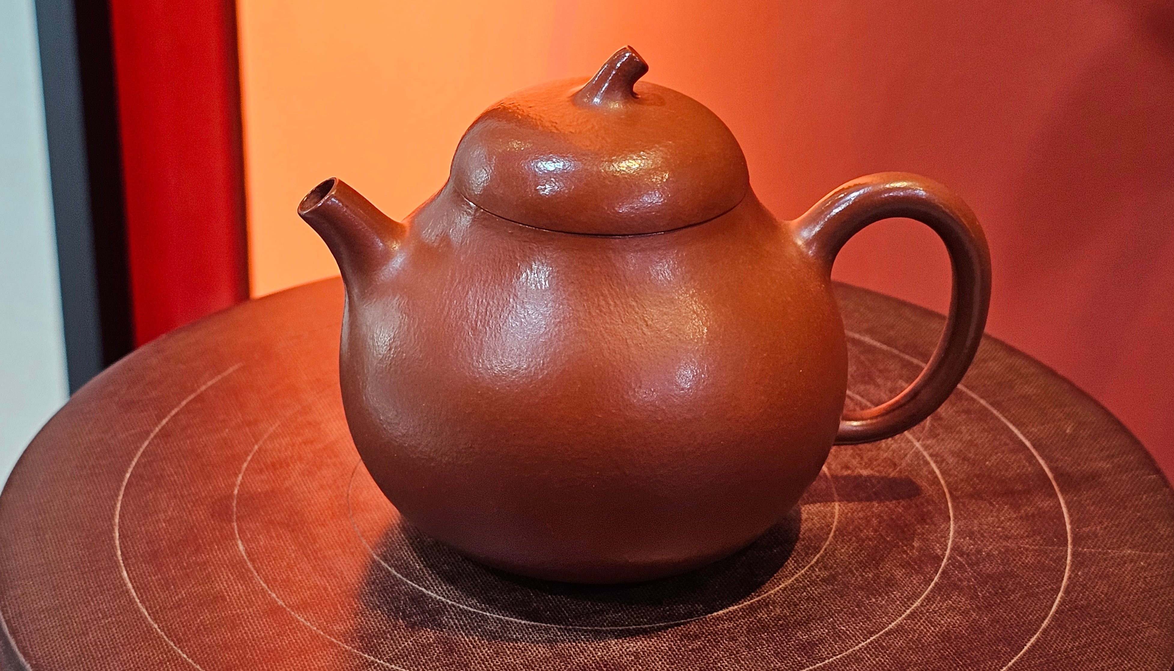 Qie Gua 茄瓜, 156.2ml, Xiao Mei Yao Zhu Ni, by Craftsman Wang Hui 王慧 ~ Congratulations to Mr K.S.! 2142hrs 25th Oct 2025, Greenville! SC!