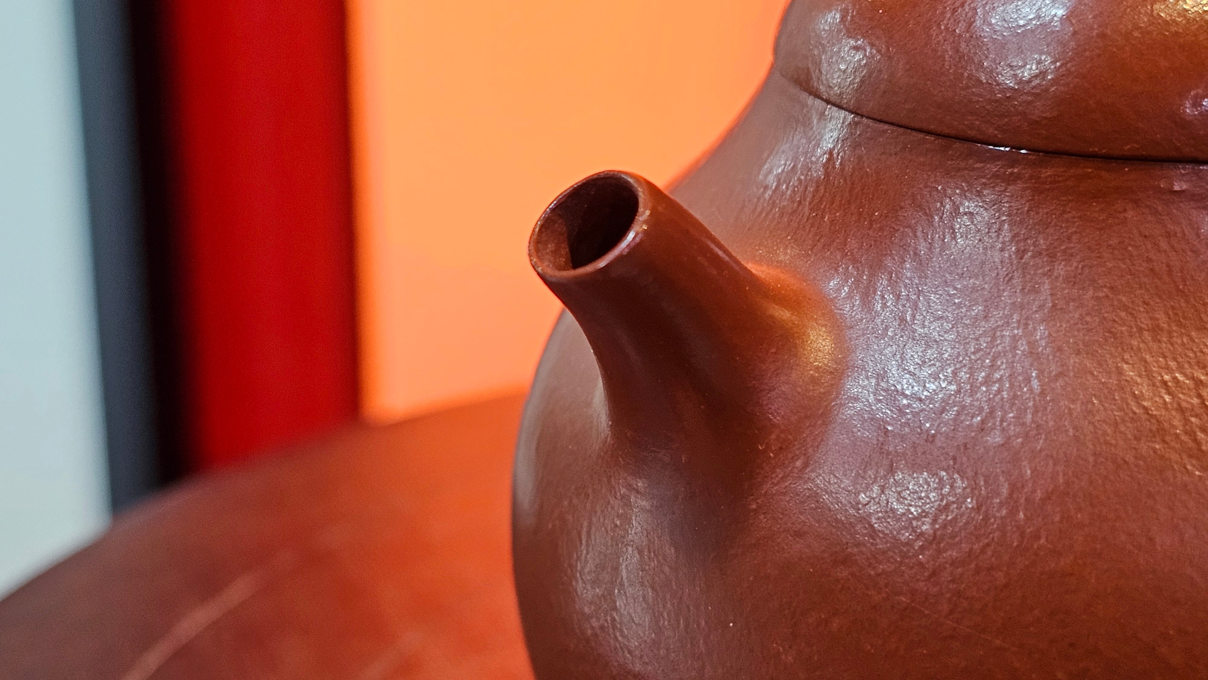 Qie Gua 茄瓜, 156.2ml, Xiao Mei Yao Zhu Ni, by Craftsman Wang Hui 王慧 ~ Congratulations to Mr K.S.! 2142hrs 25th Oct 2025, Greenville! SC!