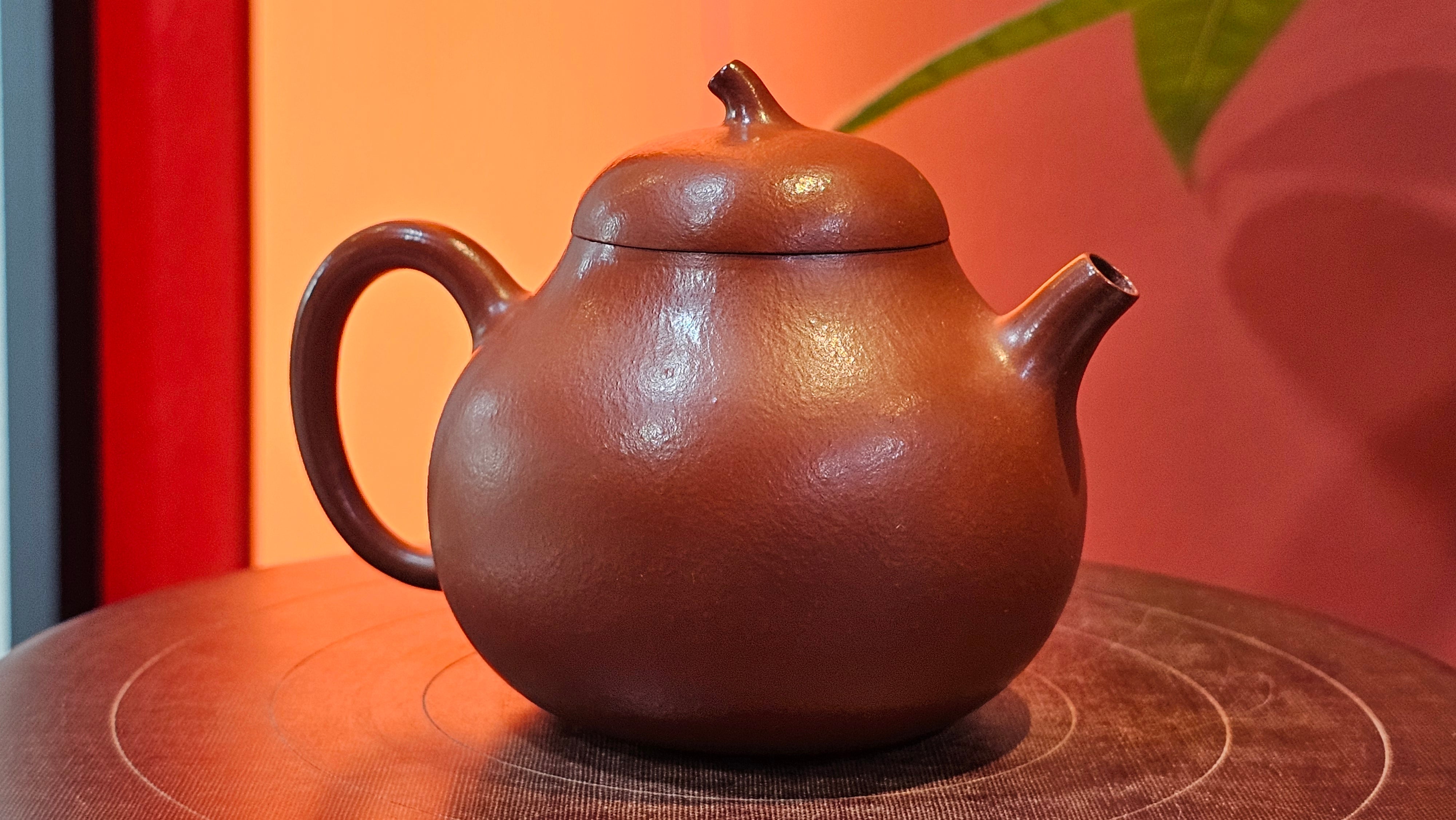 Qie Gua 茄瓜, 156.2ml, Xiao Mei Yao Zhu Ni, by Craftsman Wang Hui 王慧 ~ Congratulations to Mr K.S.! 2142hrs 25th Oct 2025, Greenville! SC!