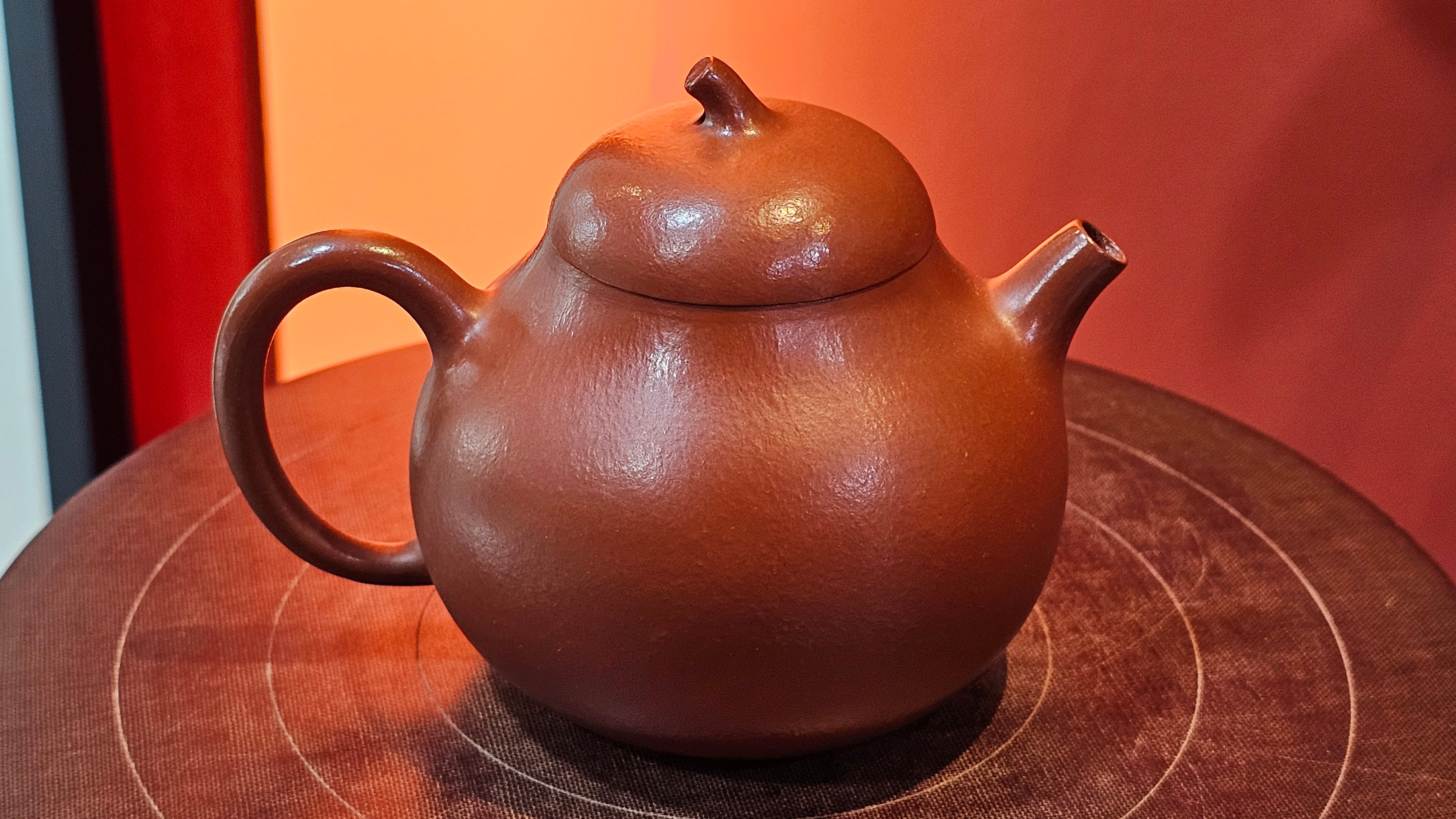 Qie Gua 茄瓜, 156.2ml, Xiao Mei Yao Zhu Ni, by Craftsman Wang Hui 王慧 ~ Congratulations to Mr K.S.! 2142hrs 25th Oct 2025, Greenville! SC!