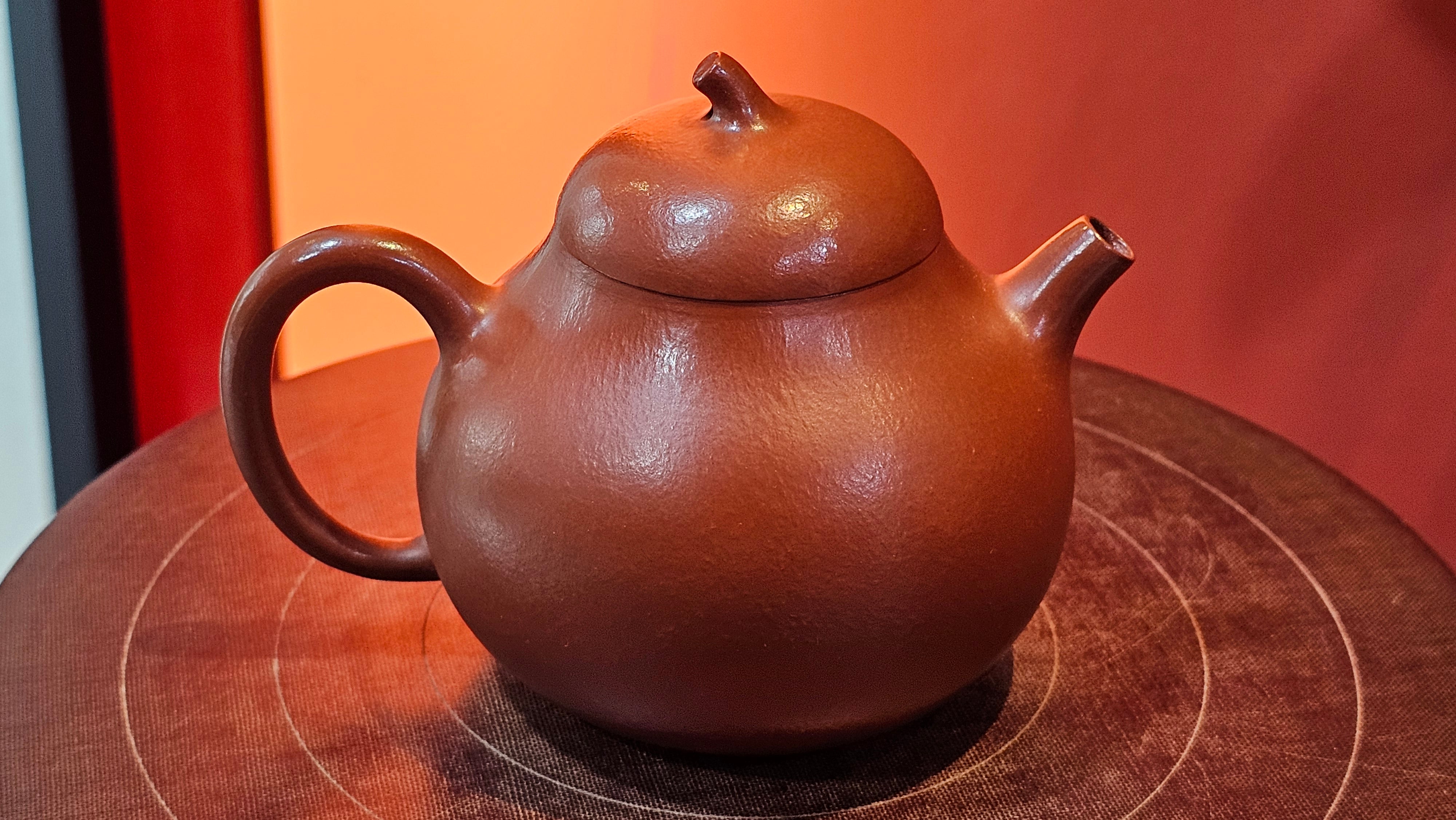 Qie Gua 茄瓜, 156.2ml, Xiao Mei Yao Zhu Ni, by Craftsman Wang Hui 王慧 ~ Congratulations to Mr K.S.! 2142hrs 25th Oct 2025, Greenville! SC!