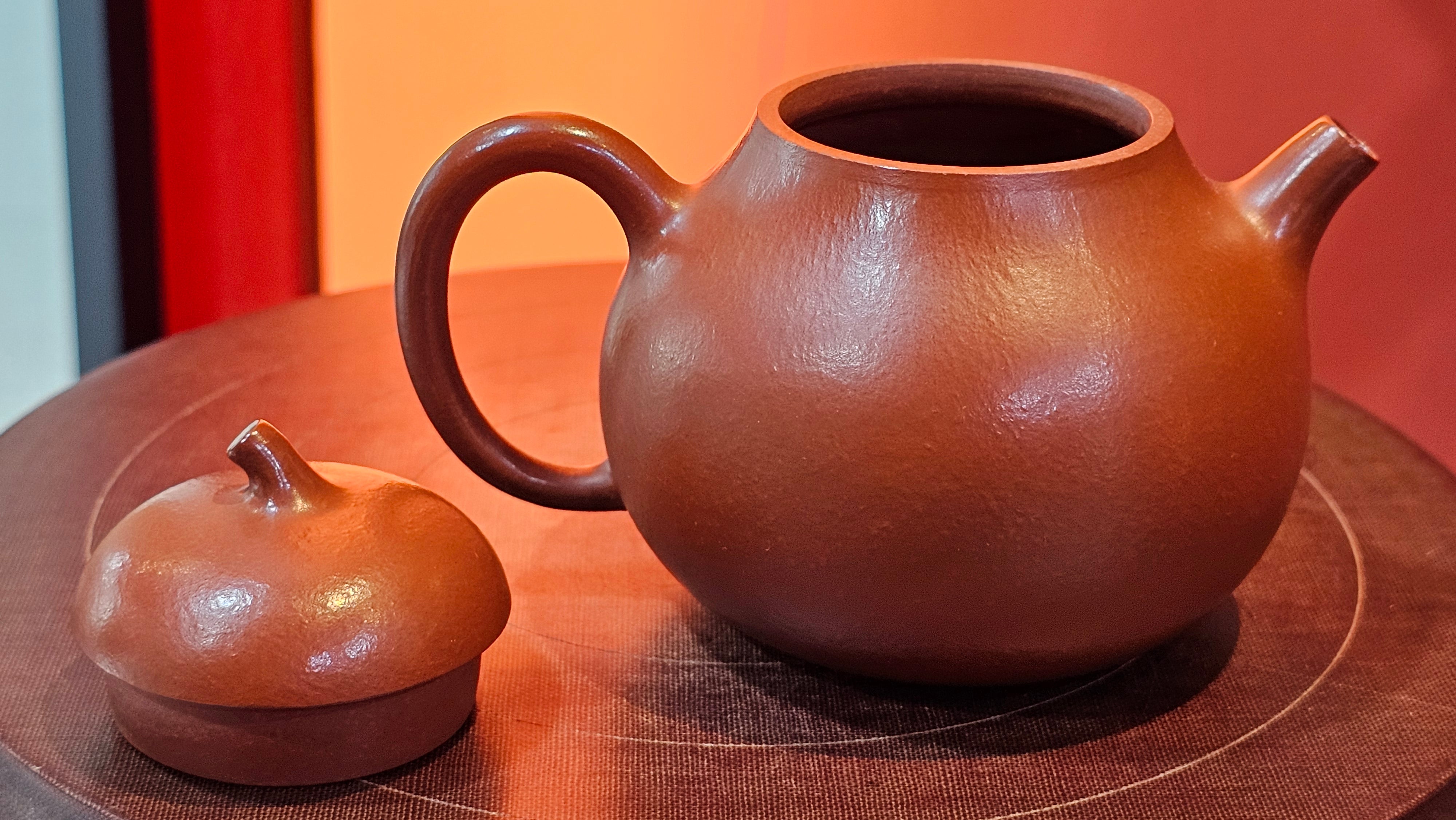 Qie Gua 茄瓜, 156.2ml, Xiao Mei Yao Zhu Ni, by Craftsman Wang Hui 王慧 ~ Congratulations to Mr K.S.! 2142hrs 25th Oct 2025, Greenville! SC!