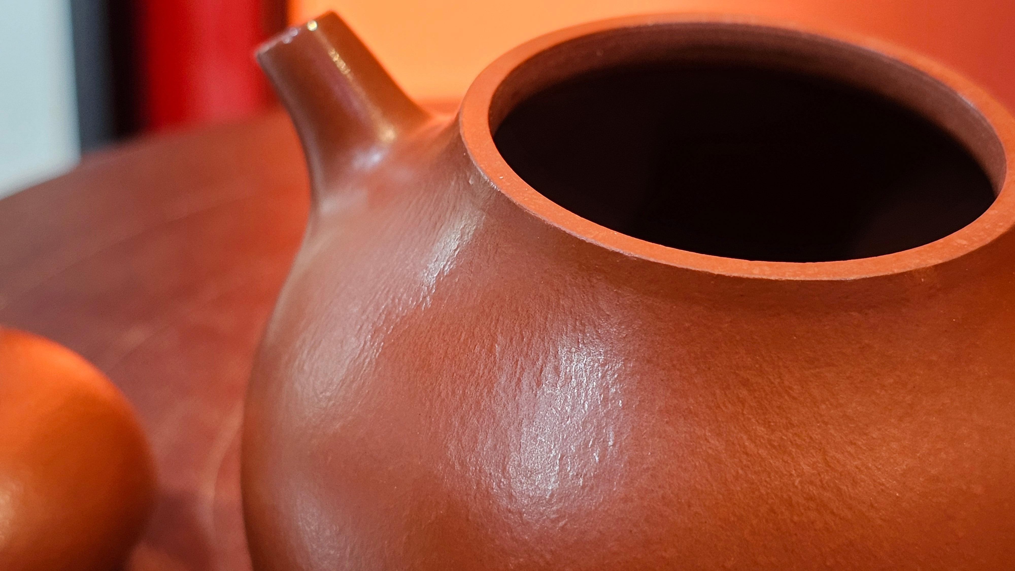 Qie Gua 茄瓜, 156.2ml, Xiao Mei Yao Zhu Ni, by Craftsman Wang Hui 王慧 ~ Congratulations to Mr K.S.! 2142hrs 25th Oct 2025, Greenville! SC!