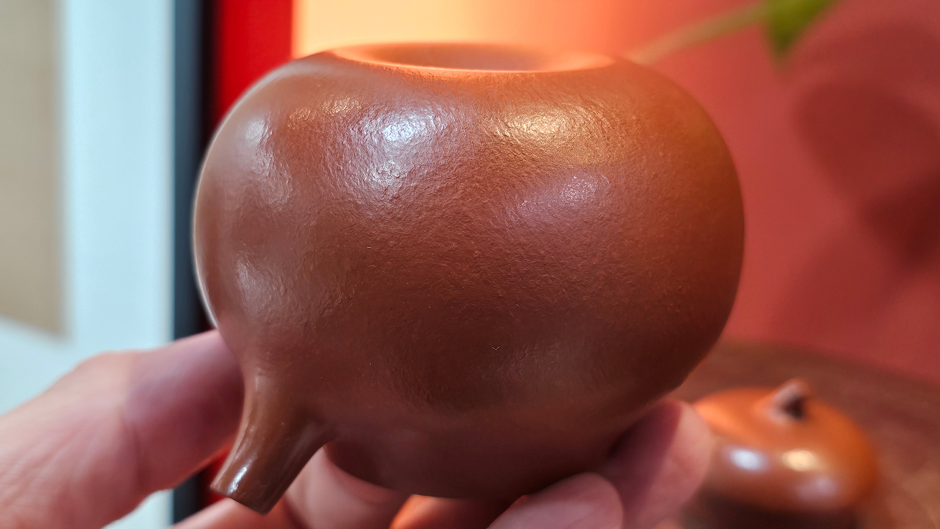 Qie Gua 茄瓜, 156.2ml, Xiao Mei Yao Zhu Ni, by Craftsman Wang Hui 王慧 ~ Congratulations to Mr K.S.! 2142hrs 25th Oct 2025, Greenville! SC!