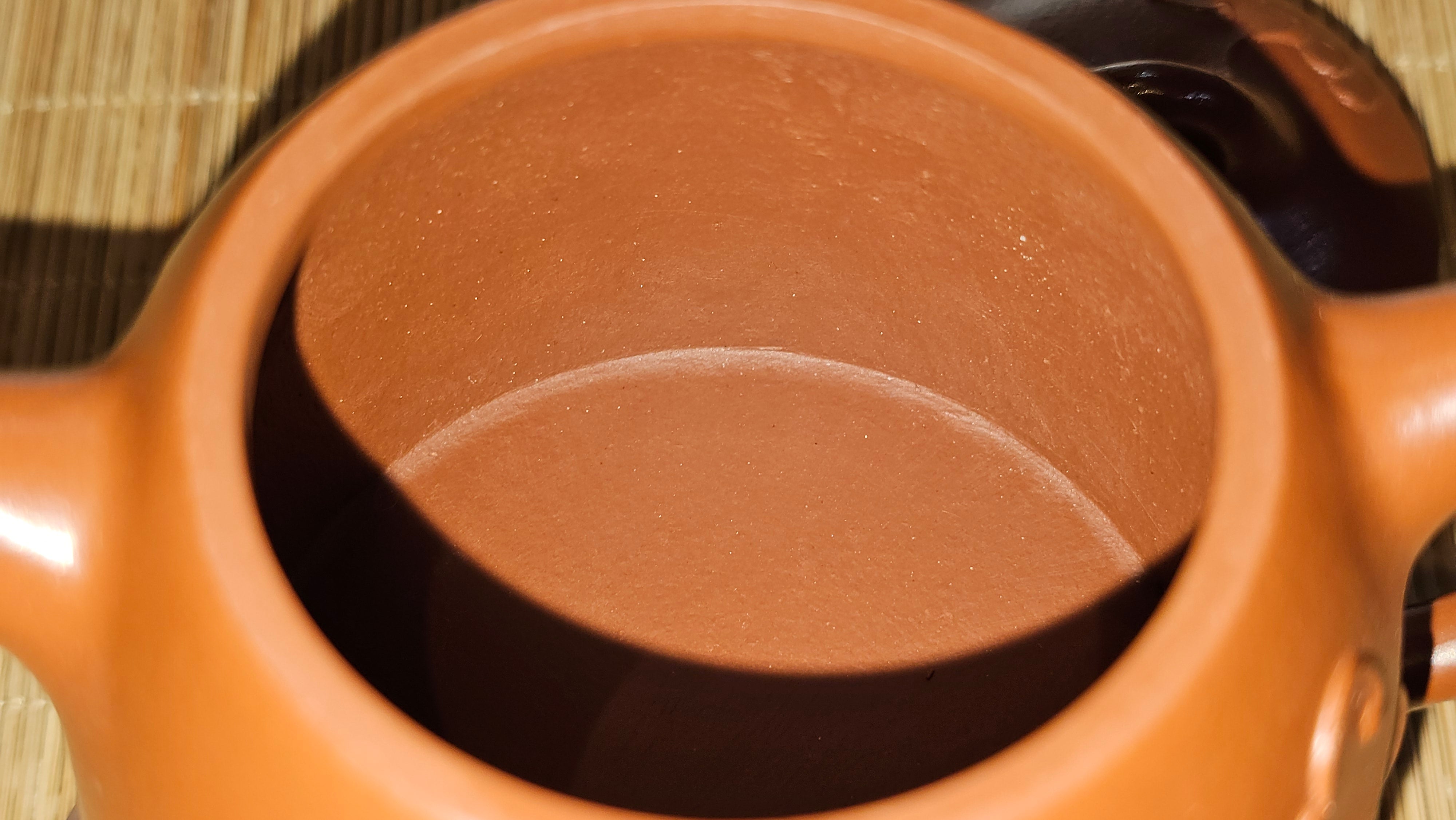 Qin Quan 秦权, with Oriental Clouds Embellishments 云朵贴花工艺, 187.8ml, Xiao Mei Yao Zhu Ni 小煤窑朱泥, by Craftsman Chen Yue Fei 陈跃飞 ~ Congratulations!to Mr C.M.! 1116hrs 31st Oct 2025, Renens! Switzerland🇨🇭!