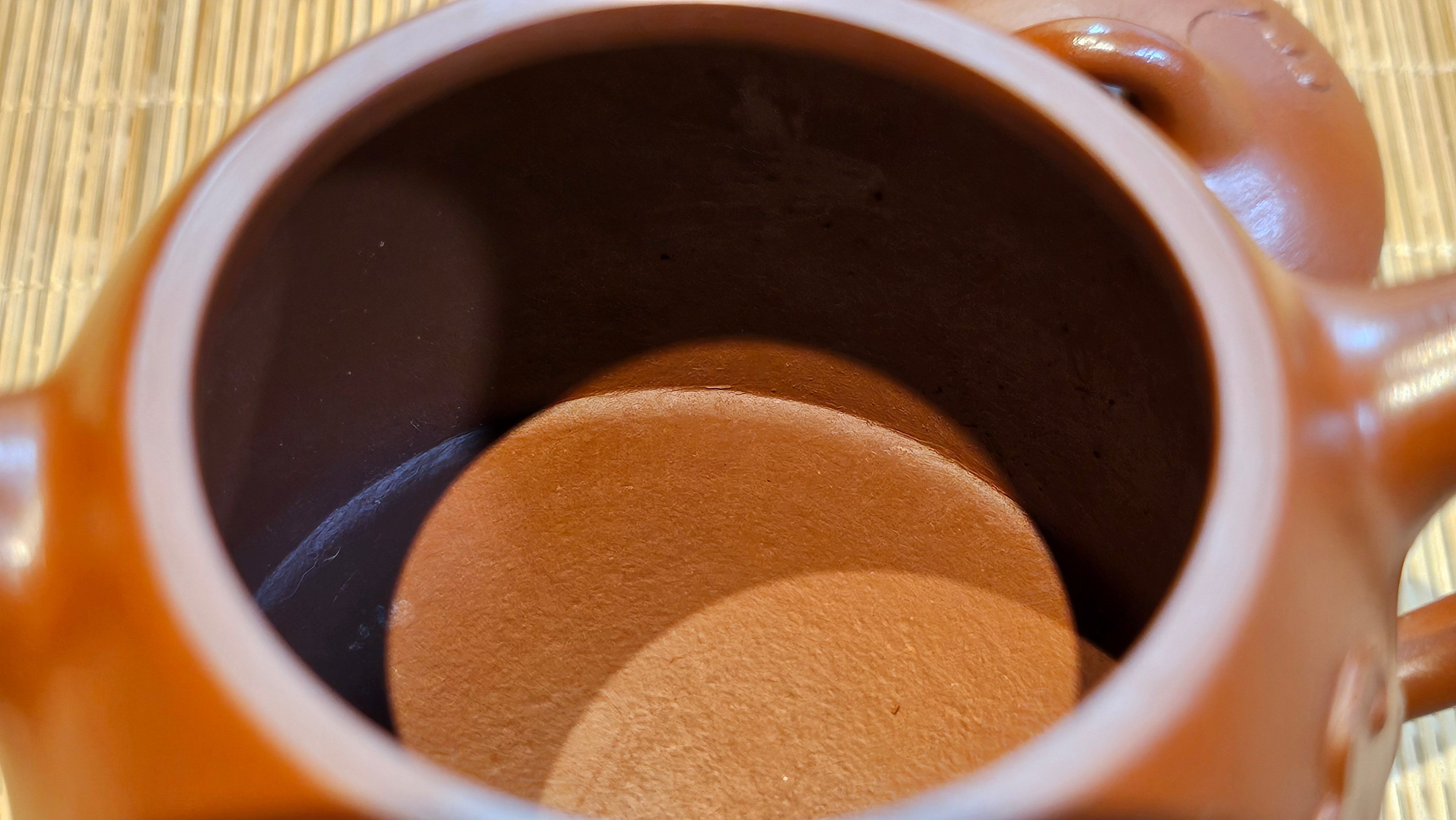 Qin Quan 秦权, with Oriental Clouds Embellishments 云朵贴花工艺, 187.8ml, Xiao Mei Yao Zhu Ni 小煤窑朱泥, by Craftsman Chen Yue Fei 陈跃飞 ~ Congratulations!to Mr C.M.! 1116hrs 31st Oct 2025, Renens! Switzerland🇨🇭!