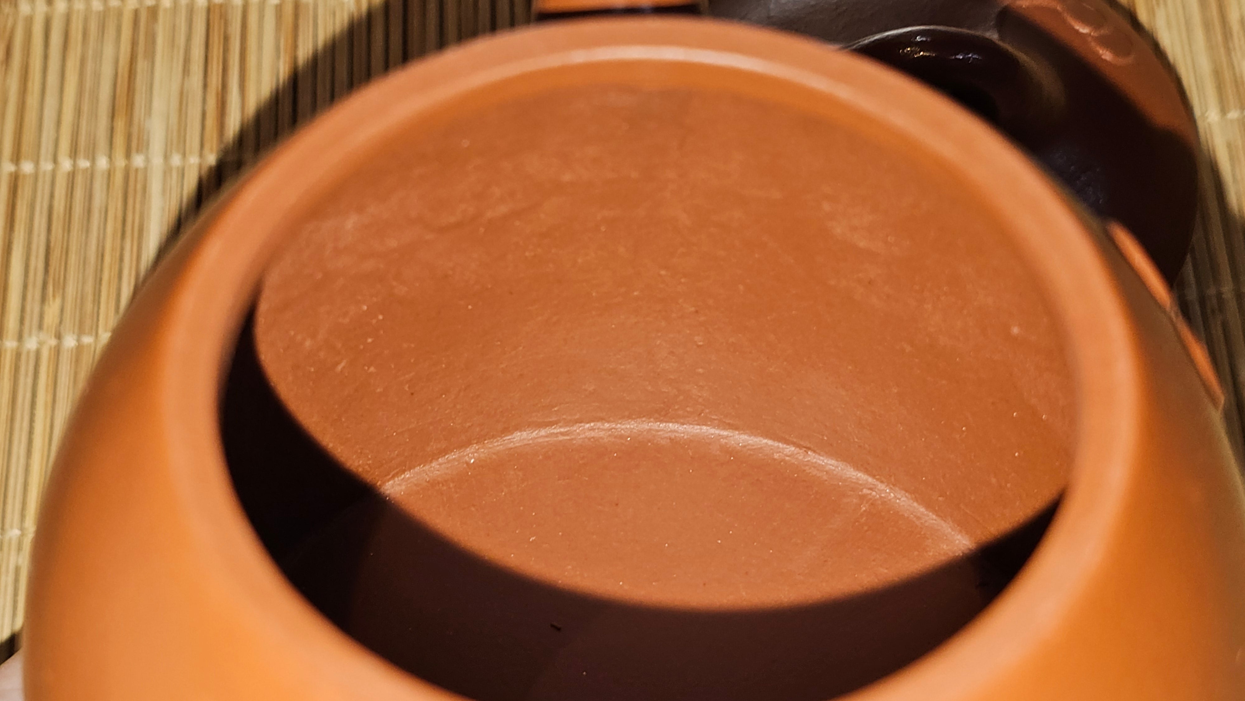 Qin Quan 秦权, with Oriental Clouds Embellishments 云朵贴花工艺, 187.8ml, Xiao Mei Yao Zhu Ni 小煤窑朱泥, by Craftsman Chen Yue Fei 陈跃飞 ~ Congratulations!to Mr C.M.! 1116hrs 31st Oct 2025, Renens! Switzerland🇨🇭!