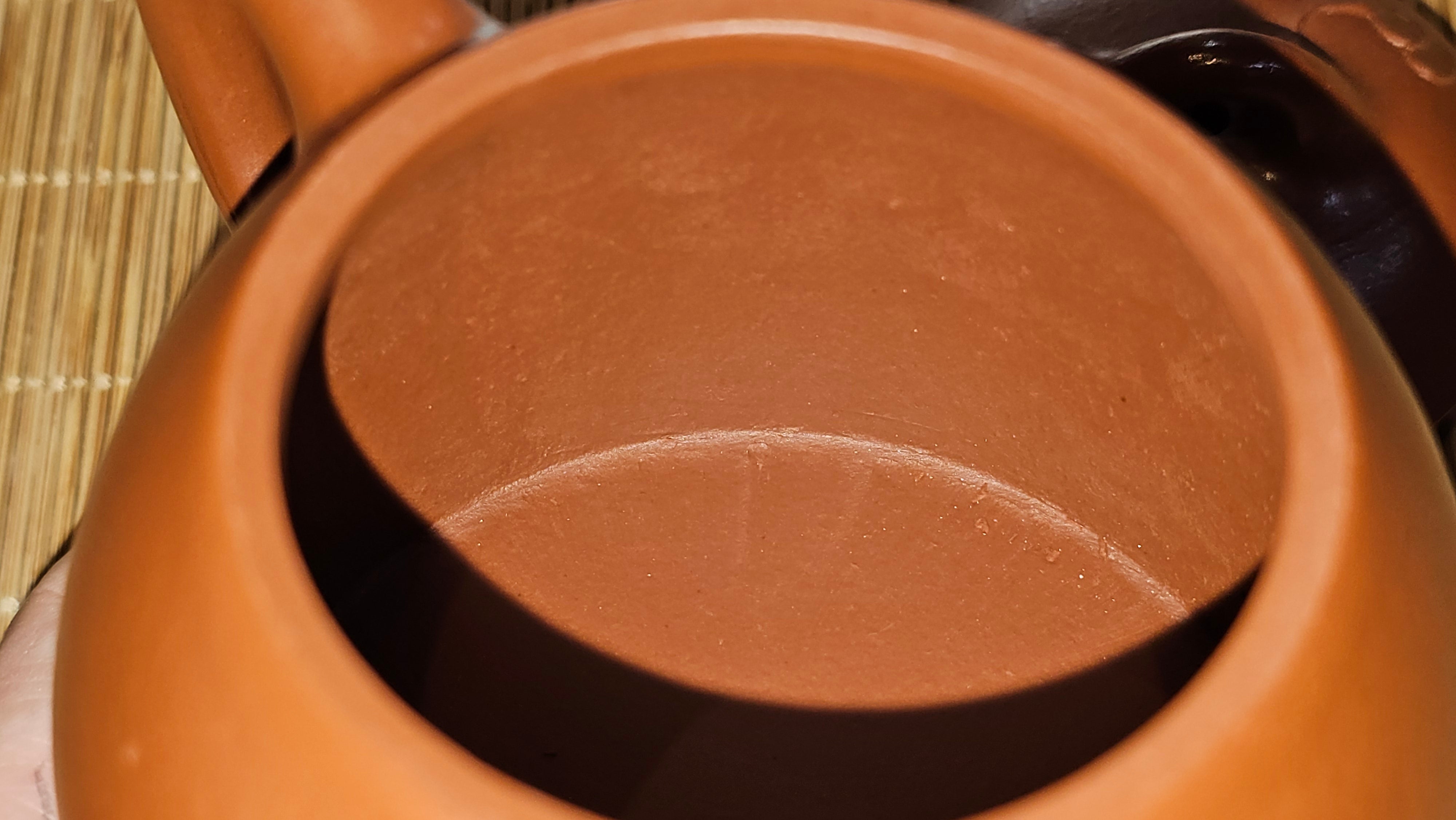 Qin Quan 秦权, with Oriental Clouds Embellishments 云朵贴花工艺, 187.8ml, Xiao Mei Yao Zhu Ni 小煤窑朱泥, by Craftsman Chen Yue Fei 陈跃飞 ~ Congratulations!to Mr C.M.! 1116hrs 31st Oct 2025, Renens! Switzerland🇨🇭!