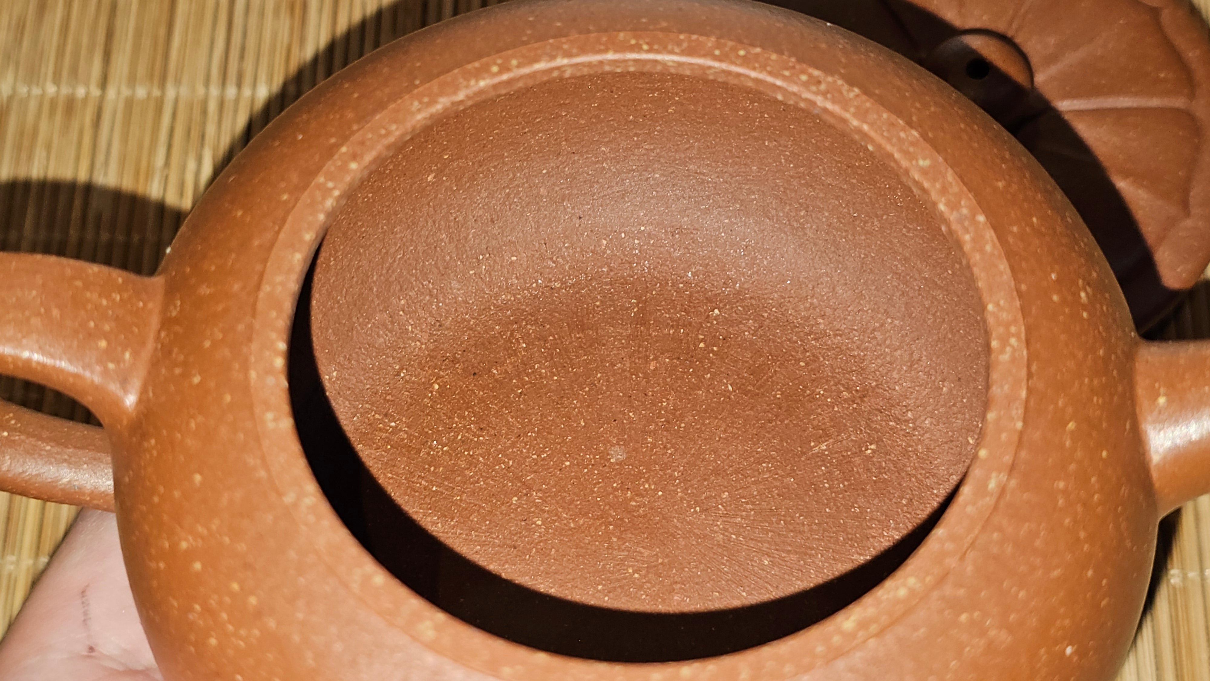 Lian Pu《莲蒲》, 163.7ml, Hong Jiang Po Ni 红降坡泥, by Craftsman Yang Pin Ting 杨聘婷 ~ Congratulations!to Ms J.C.! 1500hrs 26th Oct 2025, Los Angeles, CA!