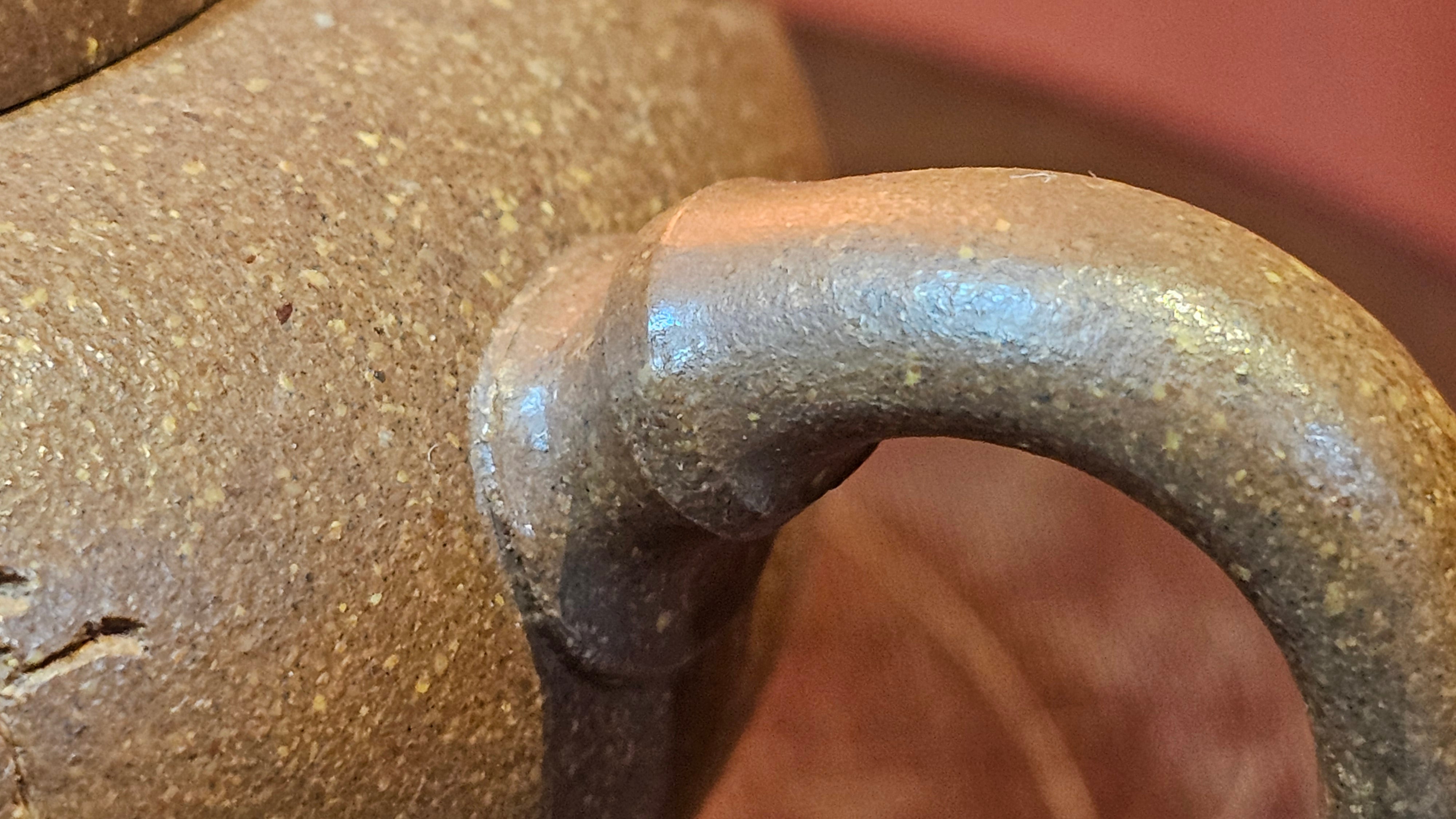 《一叶知秋》Yi Ye Zhi Qiu ~ "The Autumn Leaf", 168.2ml, Bao Shan Duan Ni 宝山段泥, by our Craftsman Zhang Huan 张欢, Bamboo and Calligraphy Engraving by Craftsman Yi Cheng 逸成  ~ Congratulations to Mr G.T.! 1418hrs 24th Oct 2025, Singapore🇸🇬!