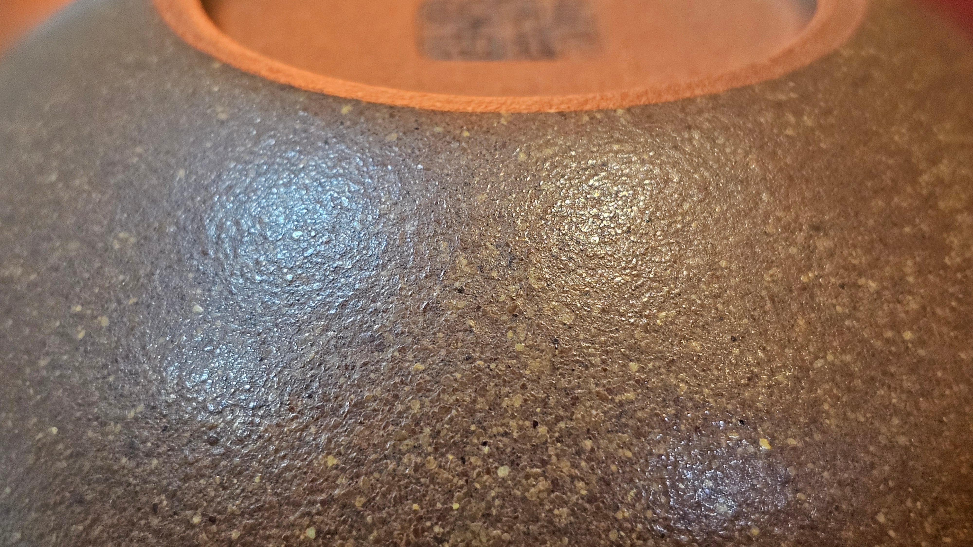 《一叶知秋》Yi Ye Zhi Qiu ~ "The Autumn Leaf", 168.2ml, Bao Shan Duan Ni 宝山段泥, by our Craftsman Zhang Huan 张欢, Bamboo and Calligraphy Engraving by Craftsman Yi Cheng 逸成  ~ Congratulations to Mr G.T.! 1418hrs 24th Oct 2025, Singapore🇸🇬!