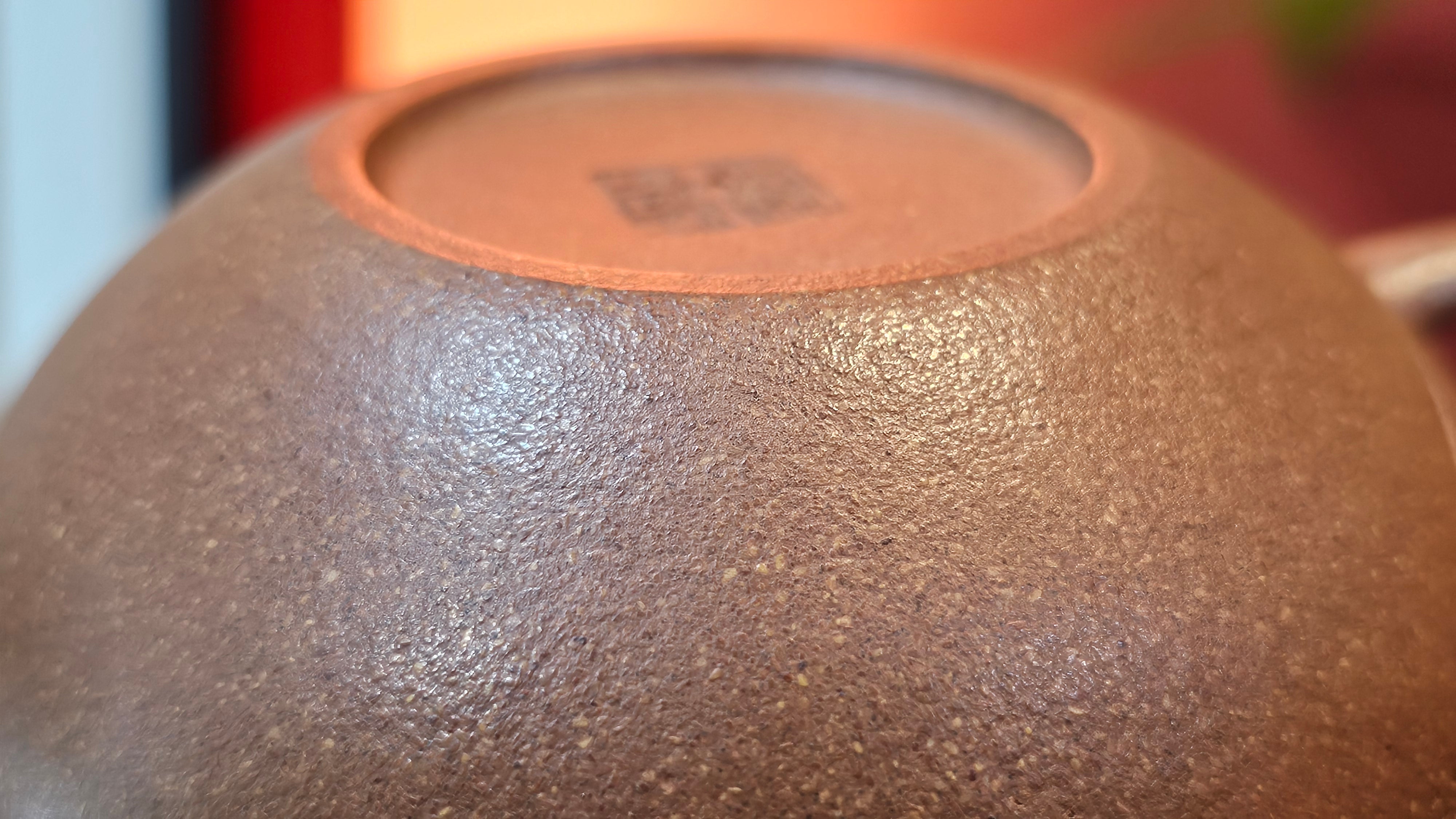 《一叶知秋》Yi Ye Zhi Qiu ~ "The Autumn Leaf", 168.2ml, Bao Shan Duan Ni 宝山段泥, by our Craftsman Zhang Huan 张欢, Bamboo and Calligraphy Engraving by Craftsman Yi Cheng 逸成  ~ Congratulations to Mr G.T.! 1418hrs 24th Oct 2025, Singapore🇸🇬!