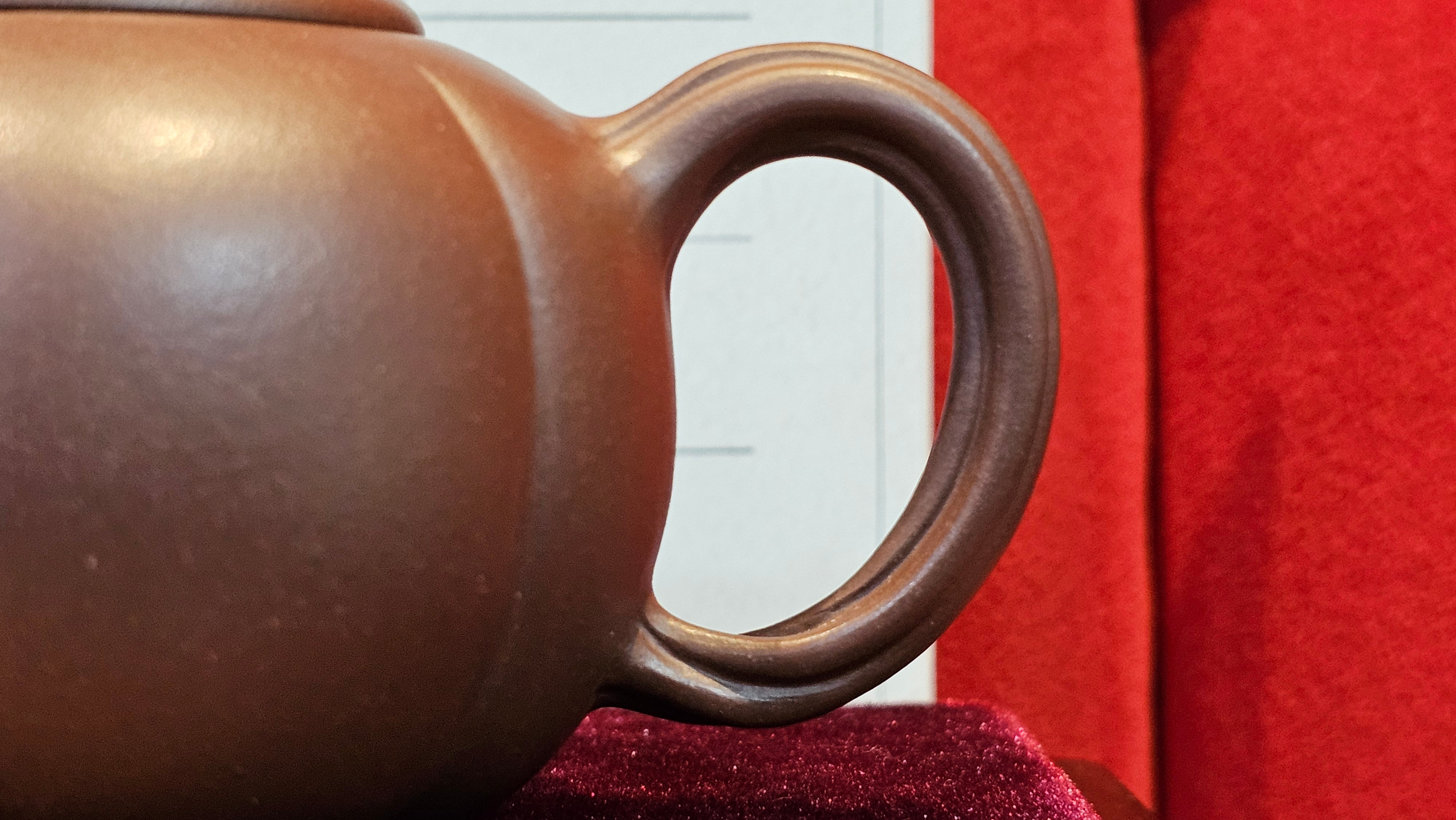 《茄瓜》"Qie Gua", 200.3ml, Di Cao Qing Zi Ni 底槽青紫泥 ~ Crafted by L3A Consummate Master Artist Li Yan Ru 李艳如 ~!Congratulations to Ms M.L., 1433hrs 25th Oct 2025, Phoenix! AZ!