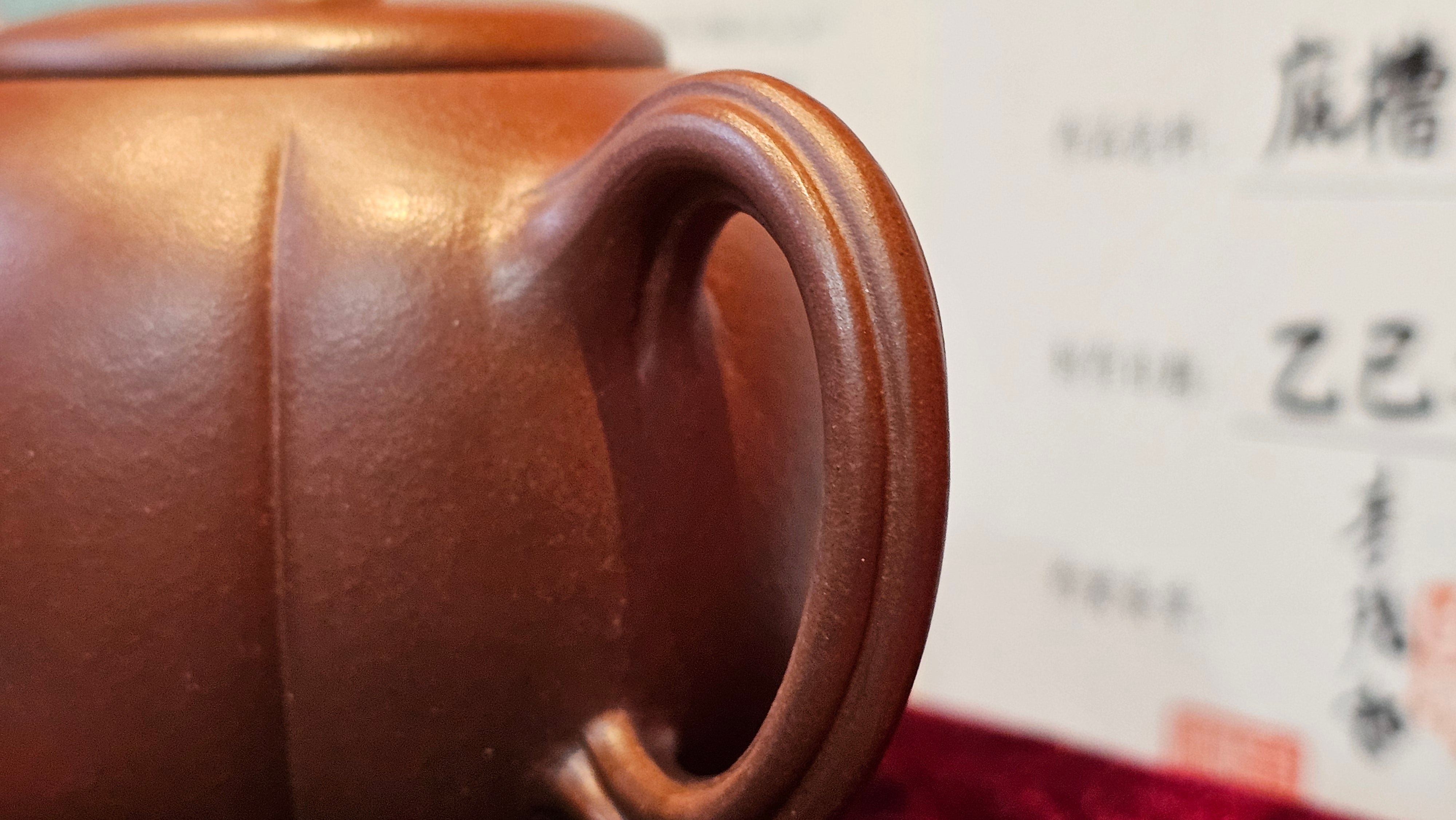 《茄瓜》"Qie Gua", 200.3ml, Di Cao Qing Zi Ni 底槽青紫泥 ~ Crafted by L3A Consummate Master Artist Li Yan Ru 李艳如 ~!Congratulations to Ms M.L., 1433hrs 25th Oct 2025, Phoenix! AZ!