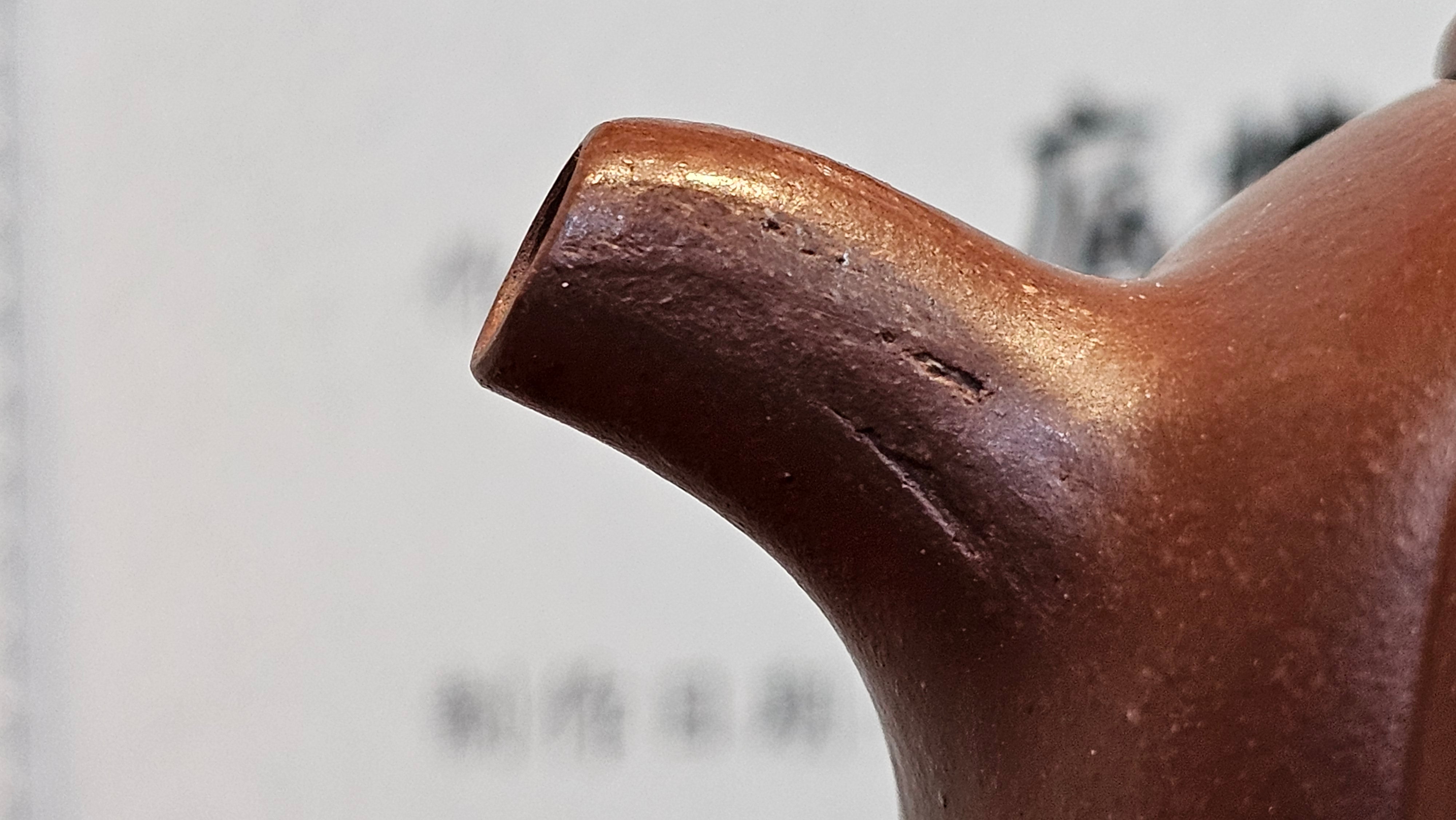 《茄瓜》"Qie Gua", 200.3ml, Di Cao Qing Zi Ni 底槽青紫泥 ~ Crafted by L3A Consummate Master Artist Li Yan Ru 李艳如 ~!Congratulations to Ms M.L., 1433hrs 25th Oct 2025, Phoenix! AZ!