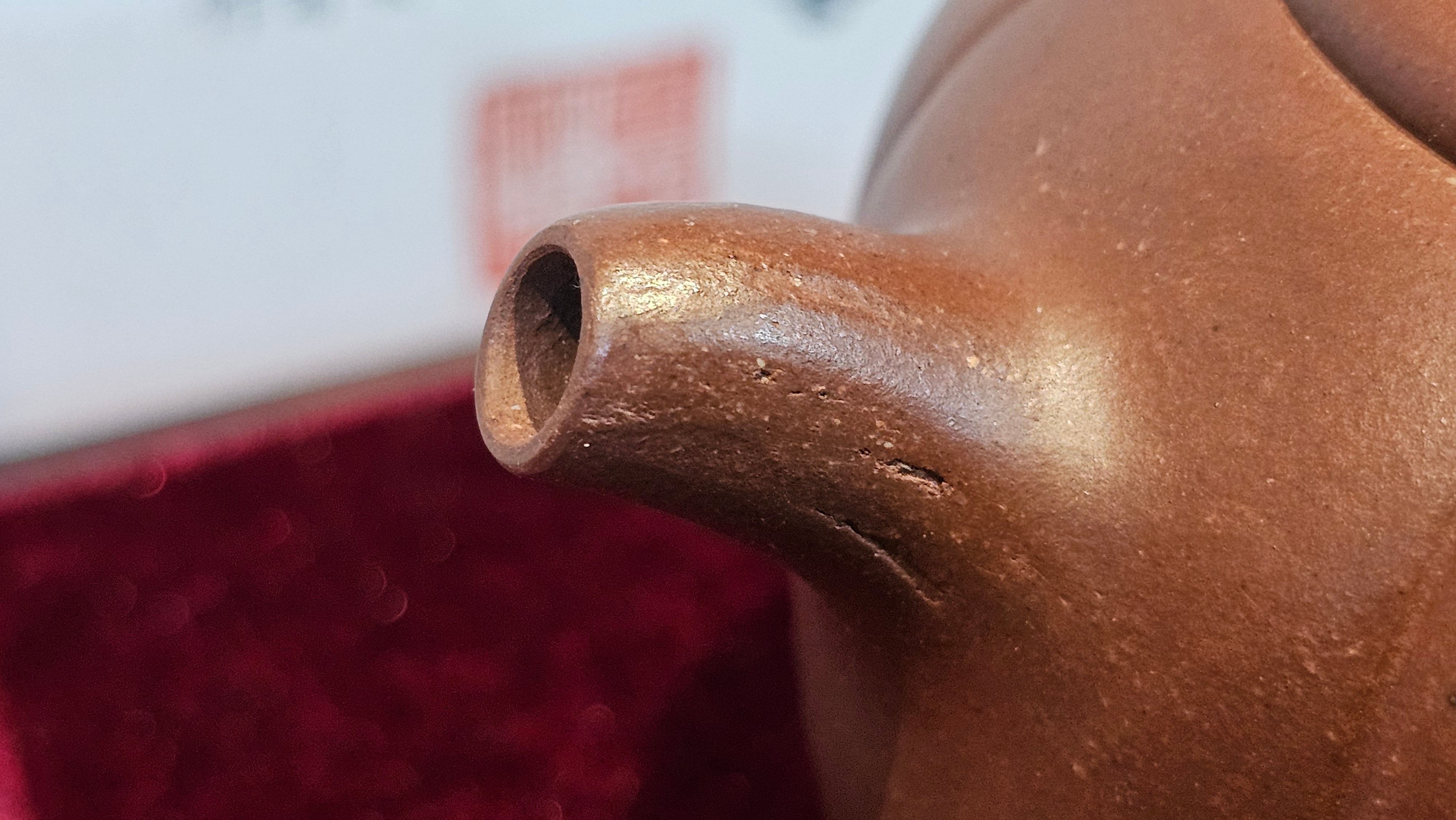 《茄瓜》"Qie Gua", 200.3ml, Di Cao Qing Zi Ni 底槽青紫泥 ~ Crafted by L3A Consummate Master Artist Li Yan Ru 李艳如 ~!Congratulations to Ms M.L., 1433hrs 25th Oct 2025, Phoenix! AZ!