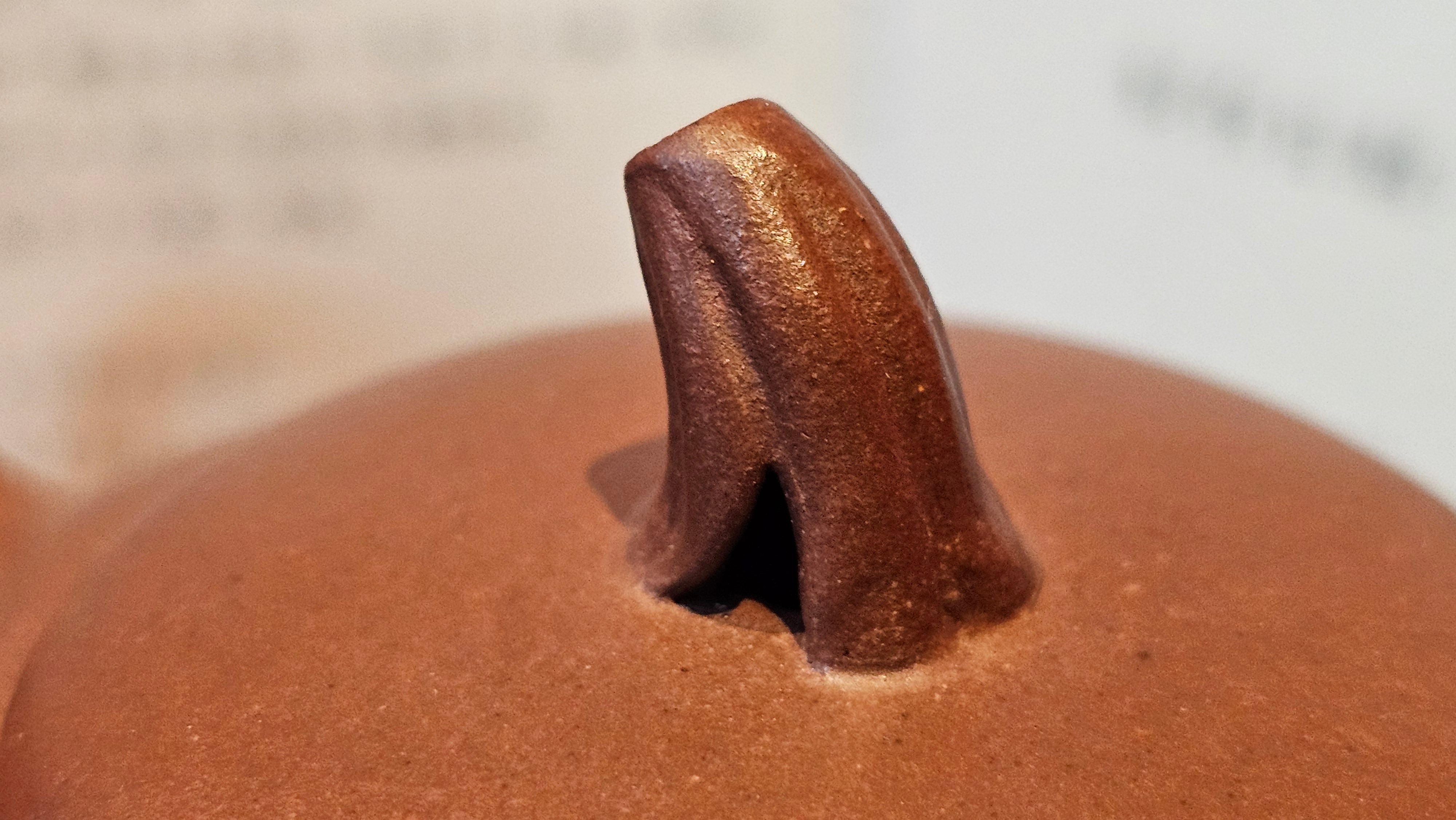 《茄瓜》"Qie Gua", 200.3ml, Di Cao Qing Zi Ni 底槽青紫泥 ~ Crafted by L3A Consummate Master Artist Li Yan Ru 李艳如 ~!Congratulations to Ms M.L., 1433hrs 25th Oct 2025, Phoenix! AZ!