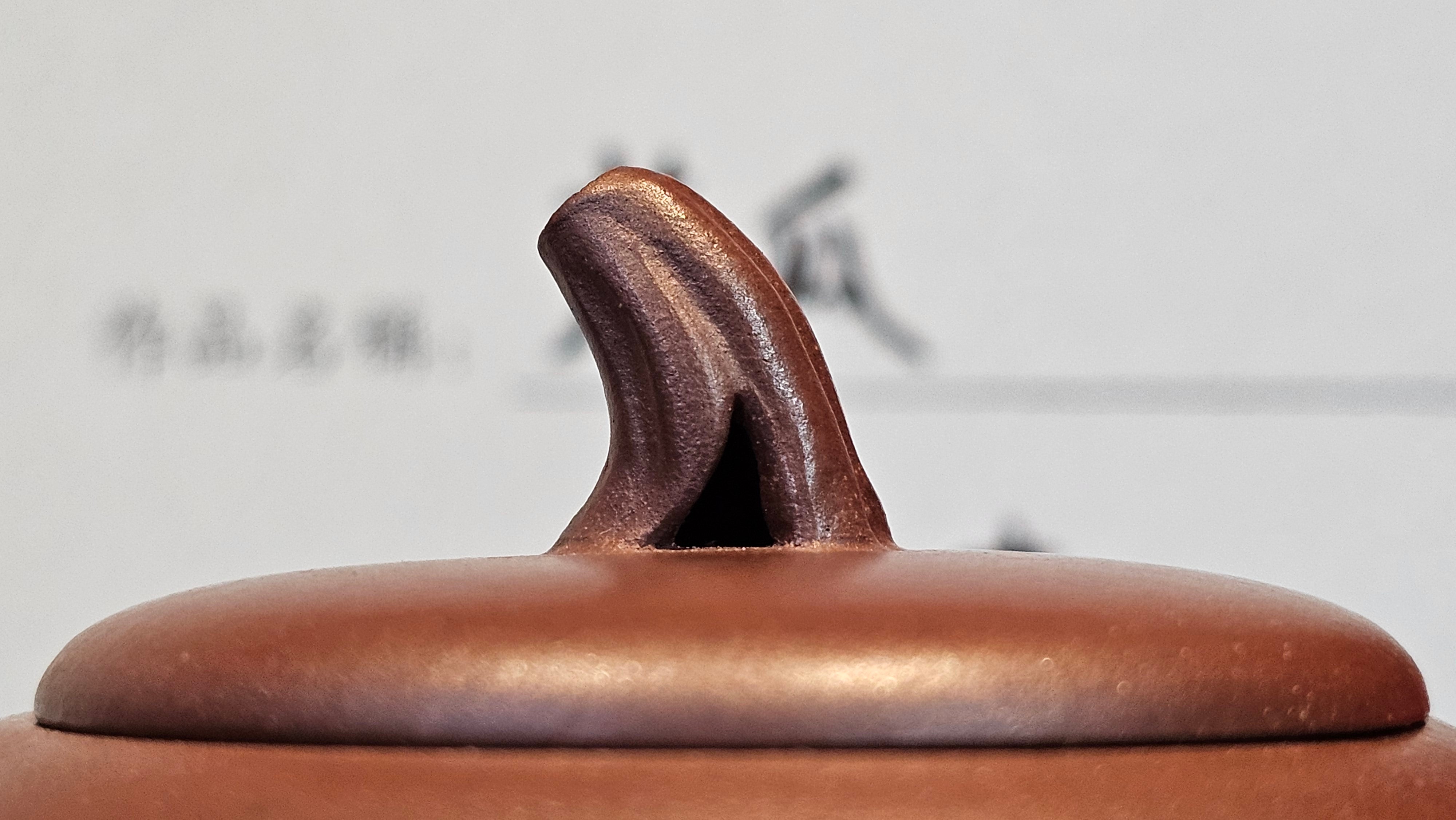 《茄瓜》"Qie Gua", 200.3ml, Di Cao Qing Zi Ni 底槽青紫泥 ~ Crafted by L3A Consummate Master Artist Li Yan Ru 李艳如 ~!Congratulations to Ms M.L., 1433hrs 25th Oct 2025, Phoenix! AZ!