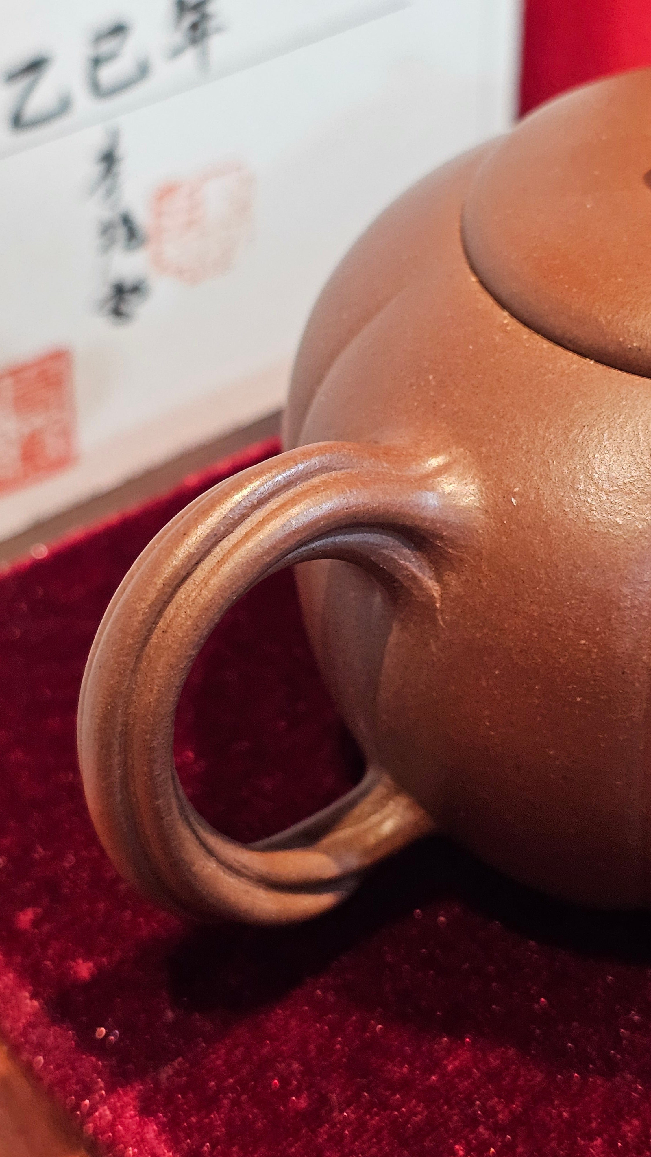 《茄瓜》"Qie Gua", 200.3ml, Di Cao Qing Zi Ni 底槽青紫泥 ~ Crafted by L3A Consummate Master Artist Li Yan Ru 李艳如 ~!Congratulations to Ms M.L., 1433hrs 25th Oct 2025, Phoenix! AZ!