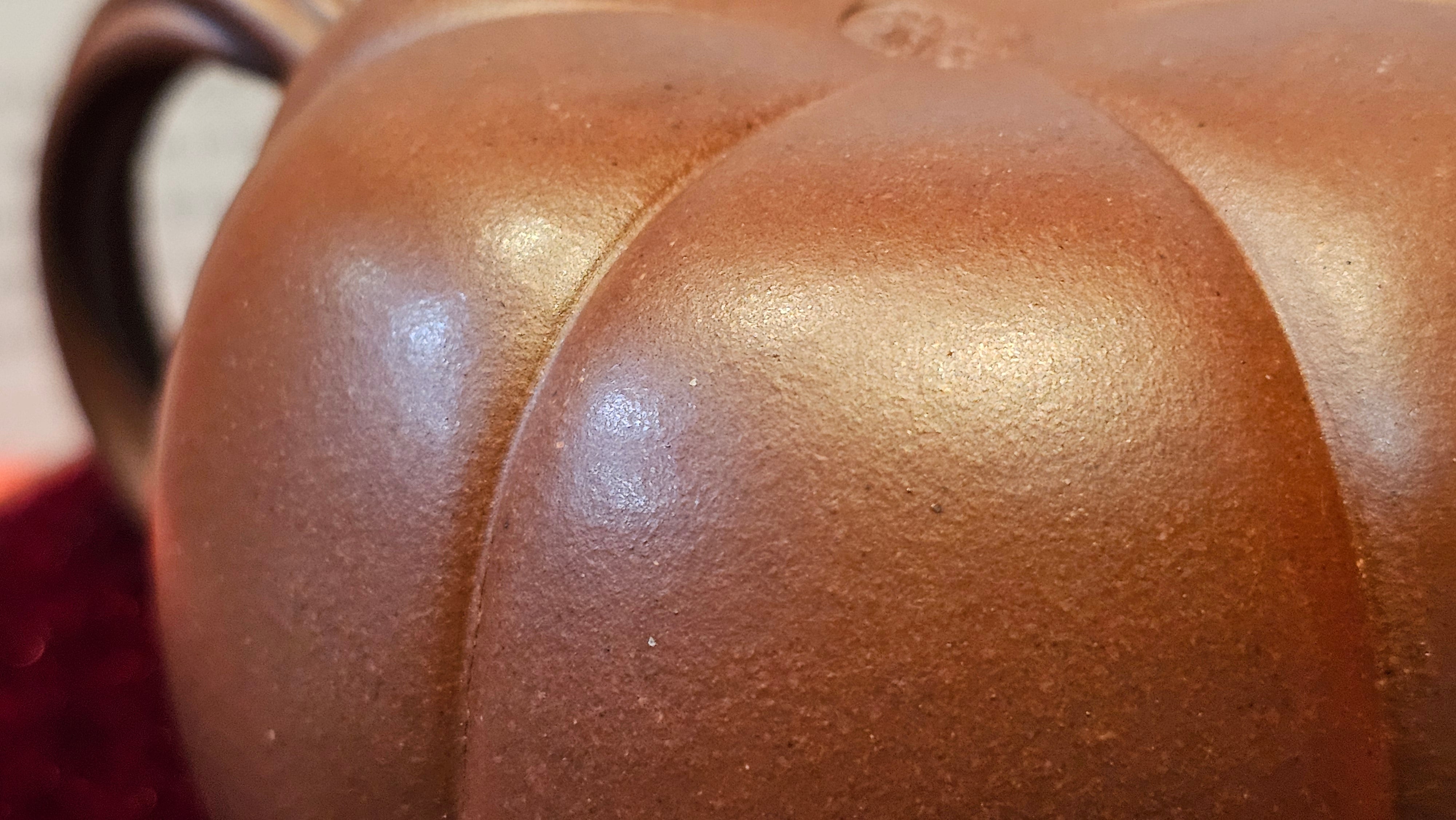 《茄瓜》"Qie Gua", 200.3ml, Di Cao Qing Zi Ni 底槽青紫泥 ~ Crafted by L3A Consummate Master Artist Li Yan Ru 李艳如 ~!Congratulations to Ms M.L., 1433hrs 25th Oct 2025, Phoenix! AZ!