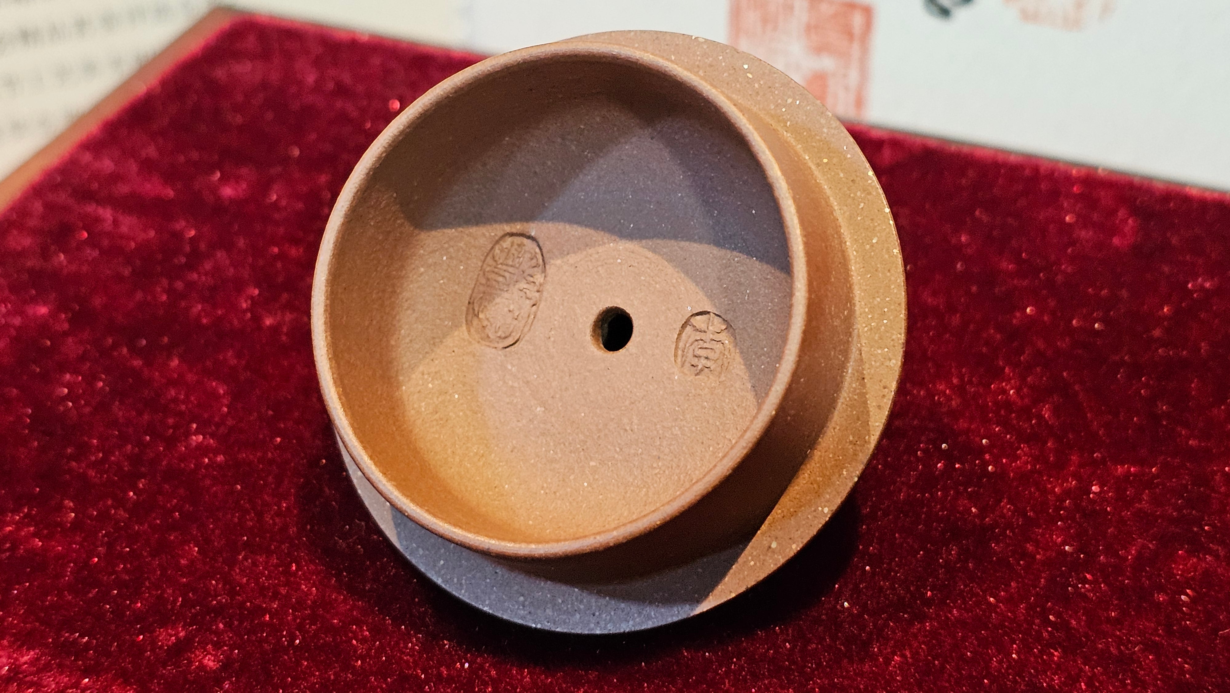 《茄瓜》"Qie Gua", 200.3ml, Di Cao Qing Zi Ni 底槽青紫泥 ~ Crafted by L3A Consummate Master Artist Li Yan Ru 李艳如 ~!Congratulations to Ms M.L., 1433hrs 25th Oct 2025, Phoenix! AZ!