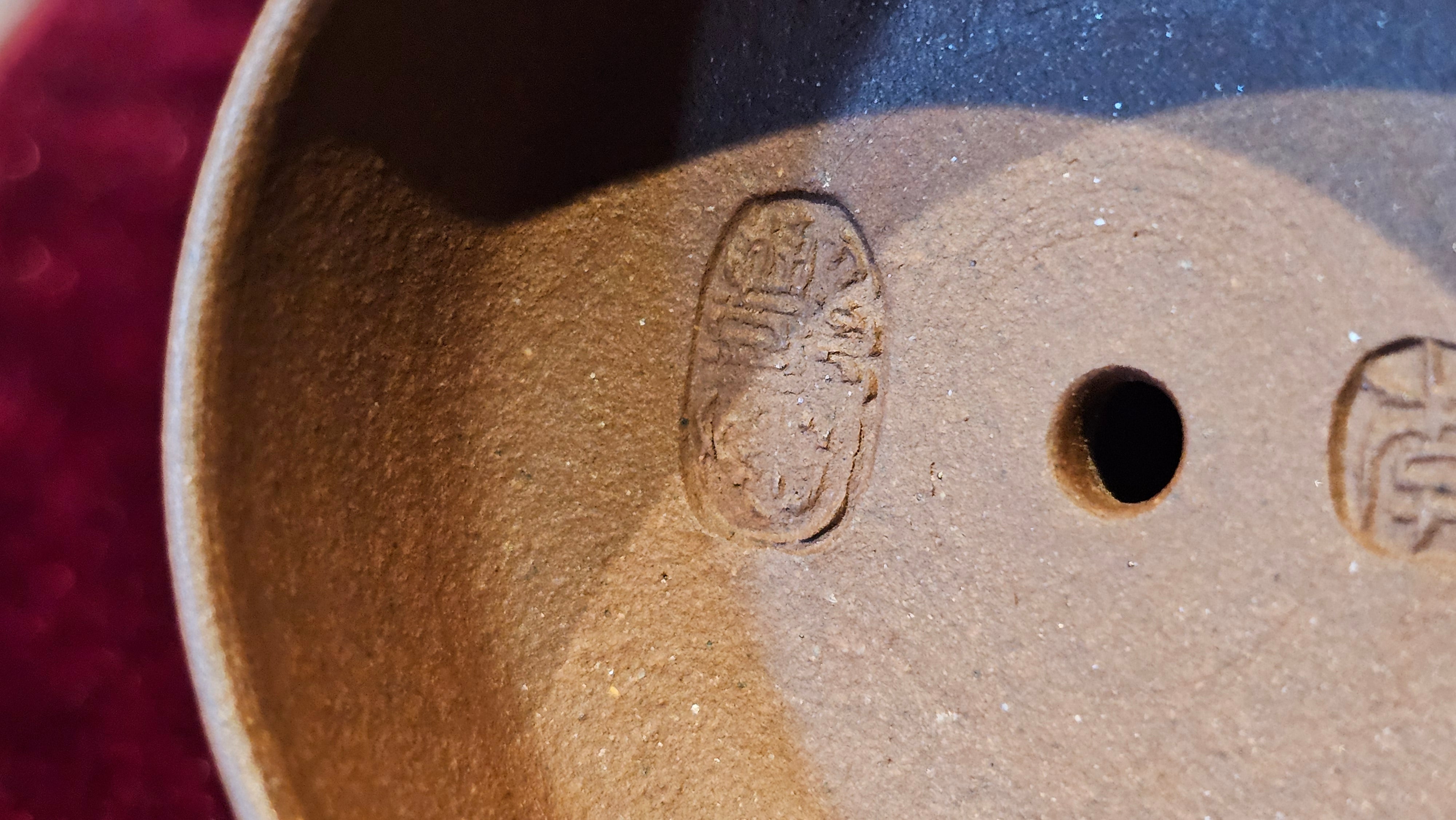 《茄瓜》"Qie Gua", 200.3ml, Di Cao Qing Zi Ni 底槽青紫泥 ~ Crafted by L3A Consummate Master Artist Li Yan Ru 李艳如 ~!Congratulations to Ms M.L., 1433hrs 25th Oct 2025, Phoenix! AZ!