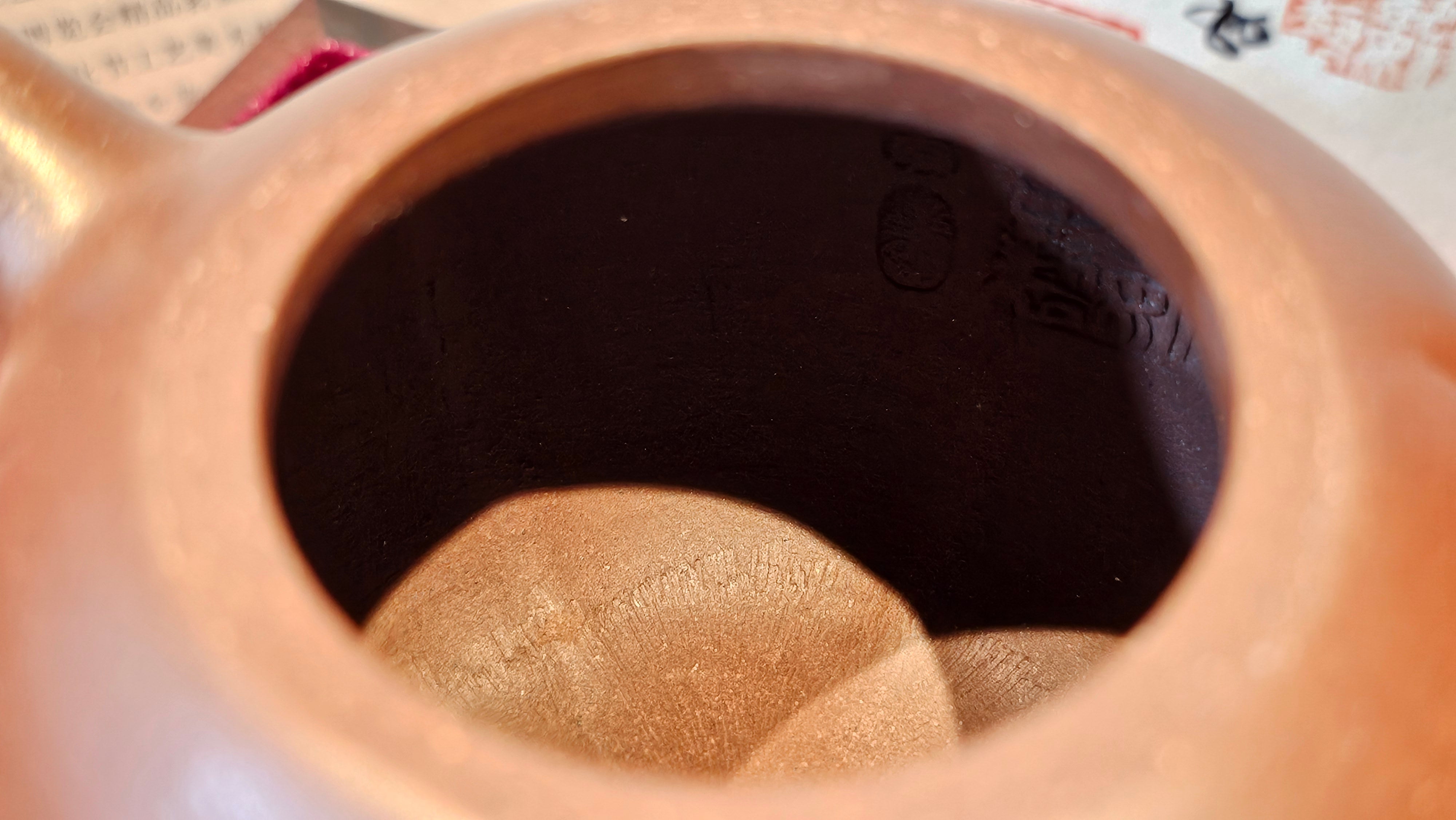 《茄瓜》"Qie Gua", 200.3ml, Di Cao Qing Zi Ni 底槽青紫泥 ~ Crafted by L3A Consummate Master Artist Li Yan Ru 李艳如 ~!Congratulations to Ms M.L., 1433hrs 25th Oct 2025, Phoenix! AZ!