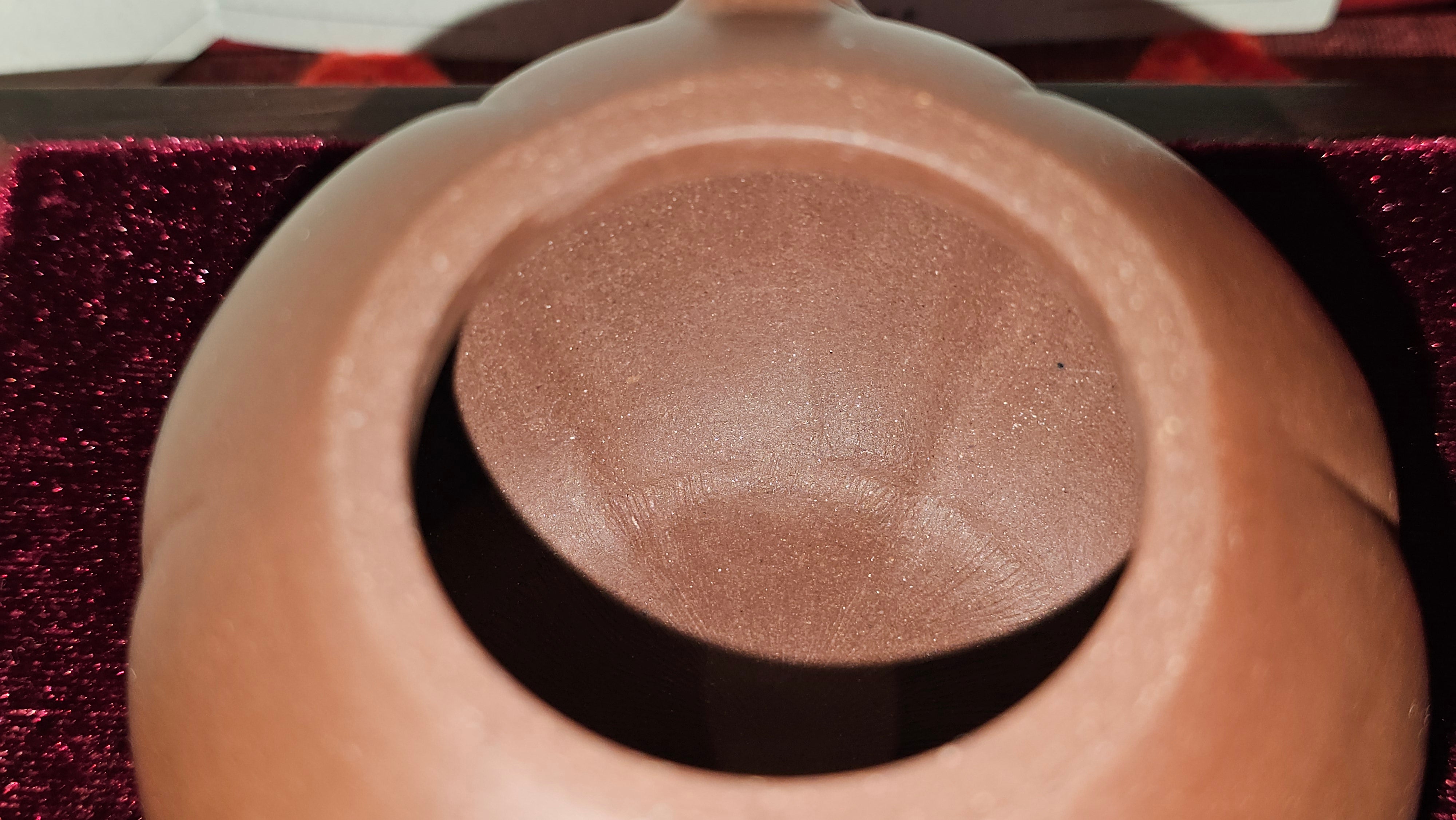 《茄瓜》"Qie Gua", 200.3ml, Di Cao Qing Zi Ni 底槽青紫泥 ~ Crafted by L3A Consummate Master Artist Li Yan Ru 李艳如 ~!Congratulations to Ms M.L., 1433hrs 25th Oct 2025, Phoenix! AZ!