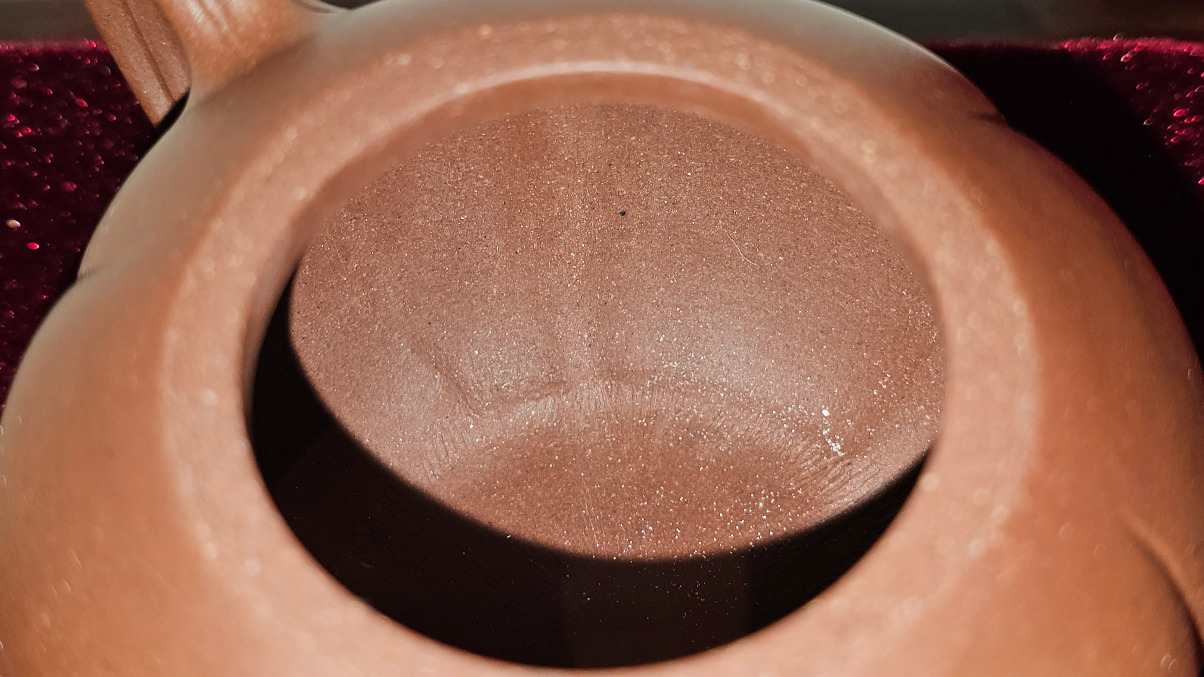 《茄瓜》"Qie Gua", 200.3ml, Di Cao Qing Zi Ni 底槽青紫泥 ~ Crafted by L3A Consummate Master Artist Li Yan Ru 李艳如 ~!Congratulations to Ms M.L., 1433hrs 25th Oct 2025, Phoenix! AZ!