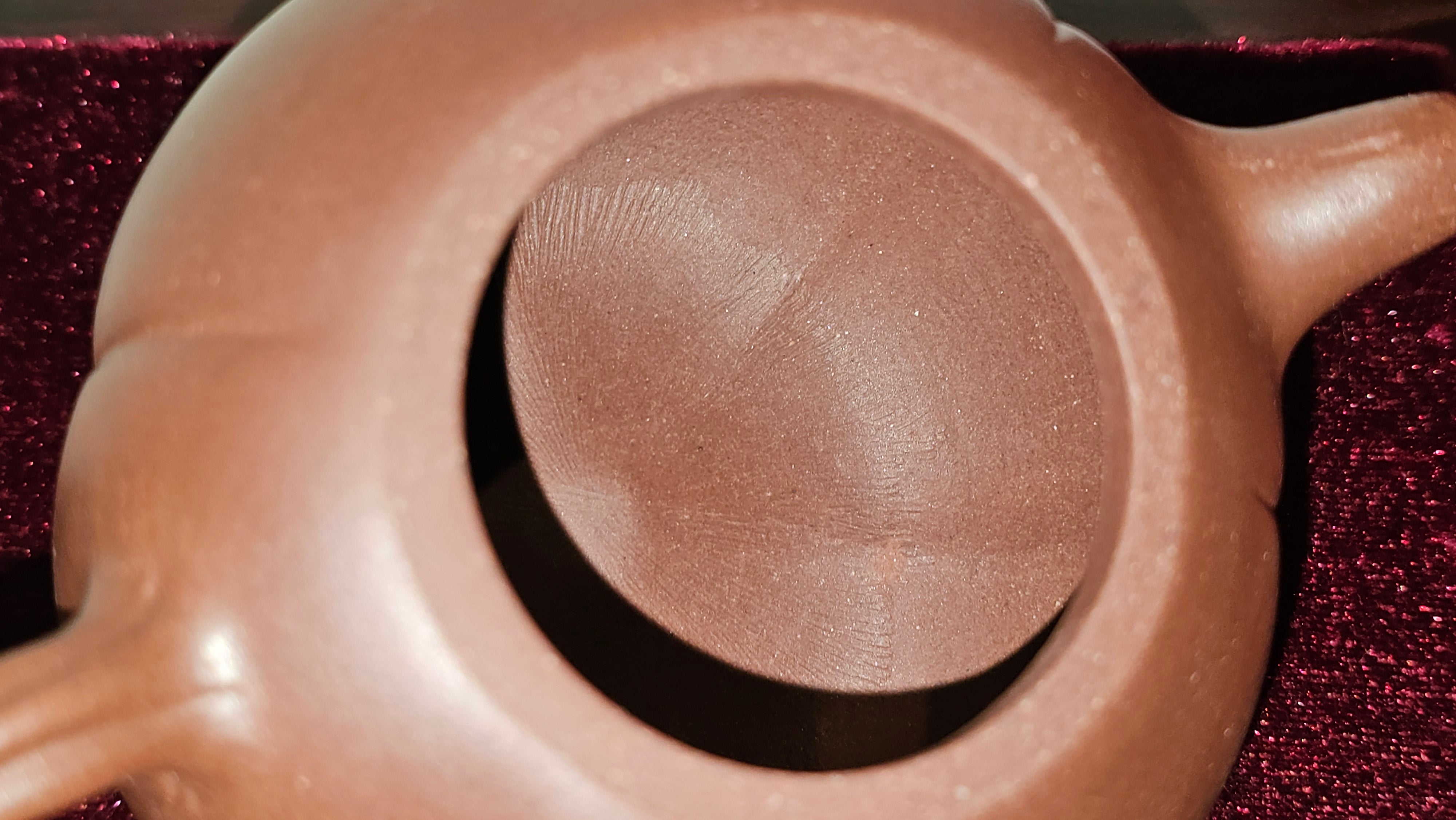 《茄瓜》"Qie Gua", 200.3ml, Di Cao Qing Zi Ni 底槽青紫泥 ~ Crafted by L3A Consummate Master Artist Li Yan Ru 李艳如 ~!Congratulations to Ms M.L., 1433hrs 25th Oct 2025, Phoenix! AZ!