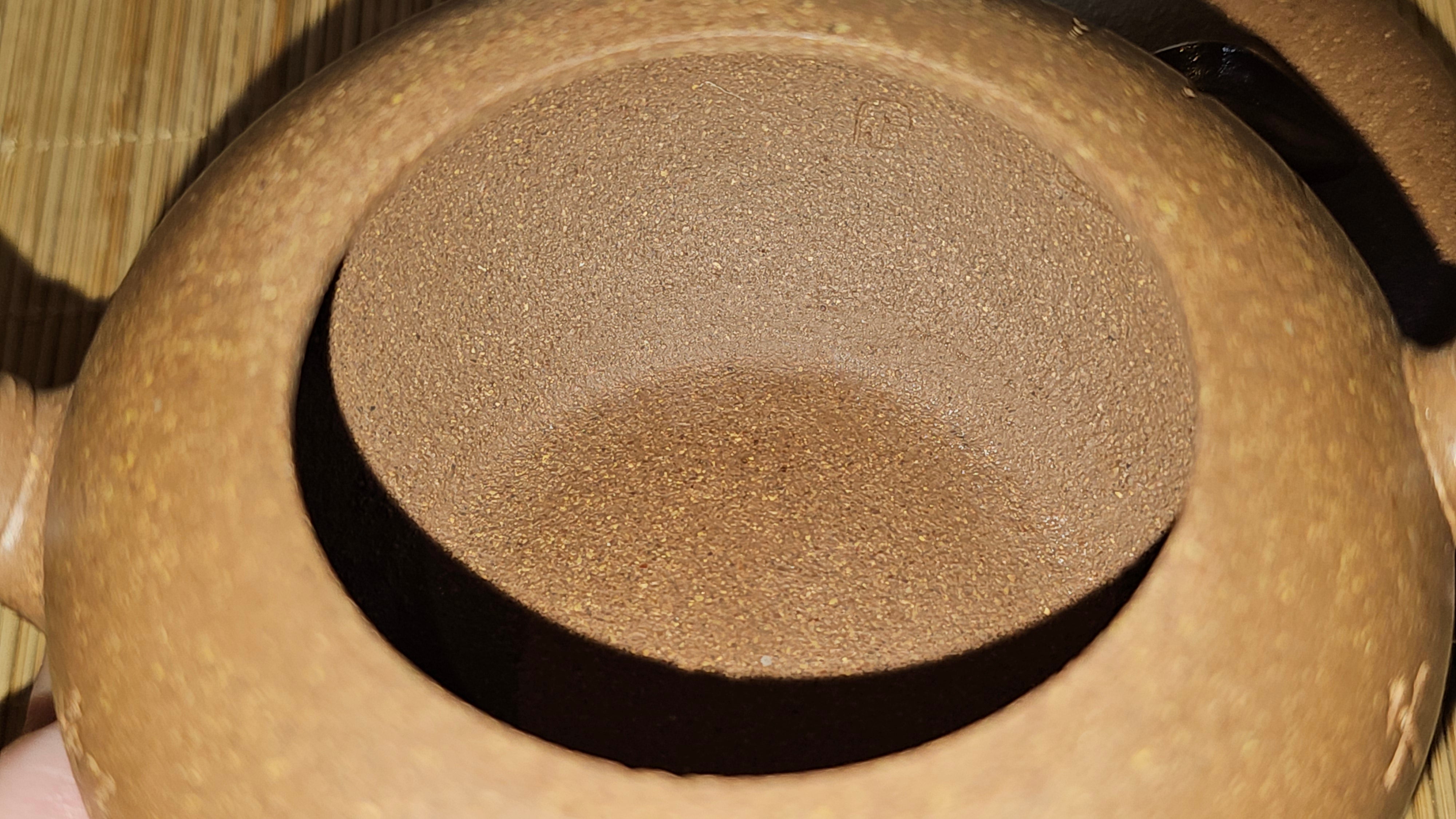 《一叶知秋》Yi Ye Zhi Qiu ~ "The Autumn Leaf", 168.2ml, Bao Shan Duan Ni 宝山段泥, by our Craftsman Zhang Huan 张欢, Bamboo and Calligraphy Engraving by Craftsman Yi Cheng 逸成  ~ Congratulations to Mr G.T.! 1418hrs 24th Oct 2025, Singapore🇸🇬!