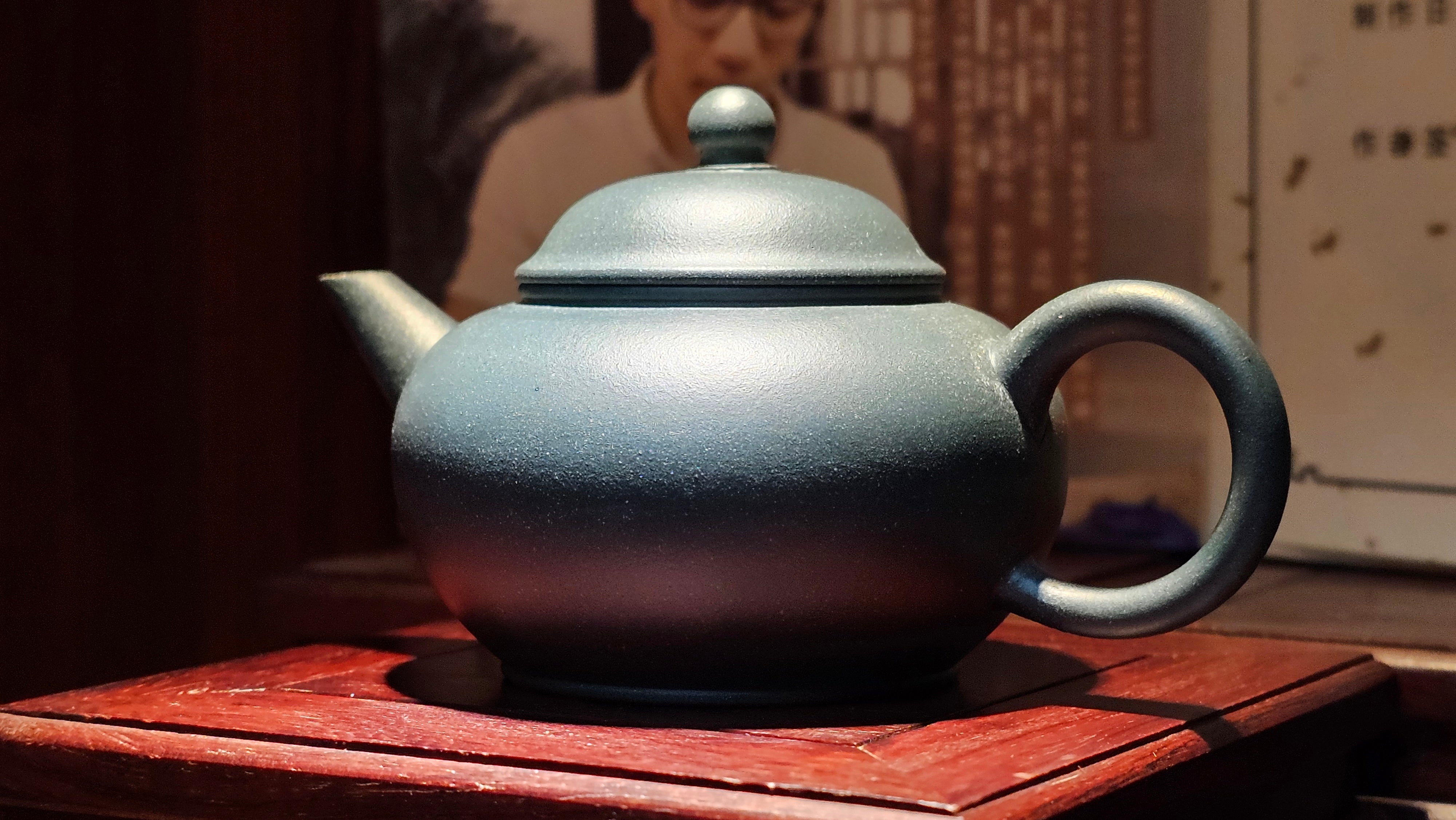 《薄胎水平》"Thin-Walled Construct ~ Shui Ping", 98.5ml!, by L4 Assoc Master Artist Zhang Ke, Using Our Cao Family's Cherished Min Guo Lü Ni, Endorsed by Premier Master Cao An Xiang. 4th Frame: FLOATING illustration VIDEO!~Congrats to Mr W.W.!