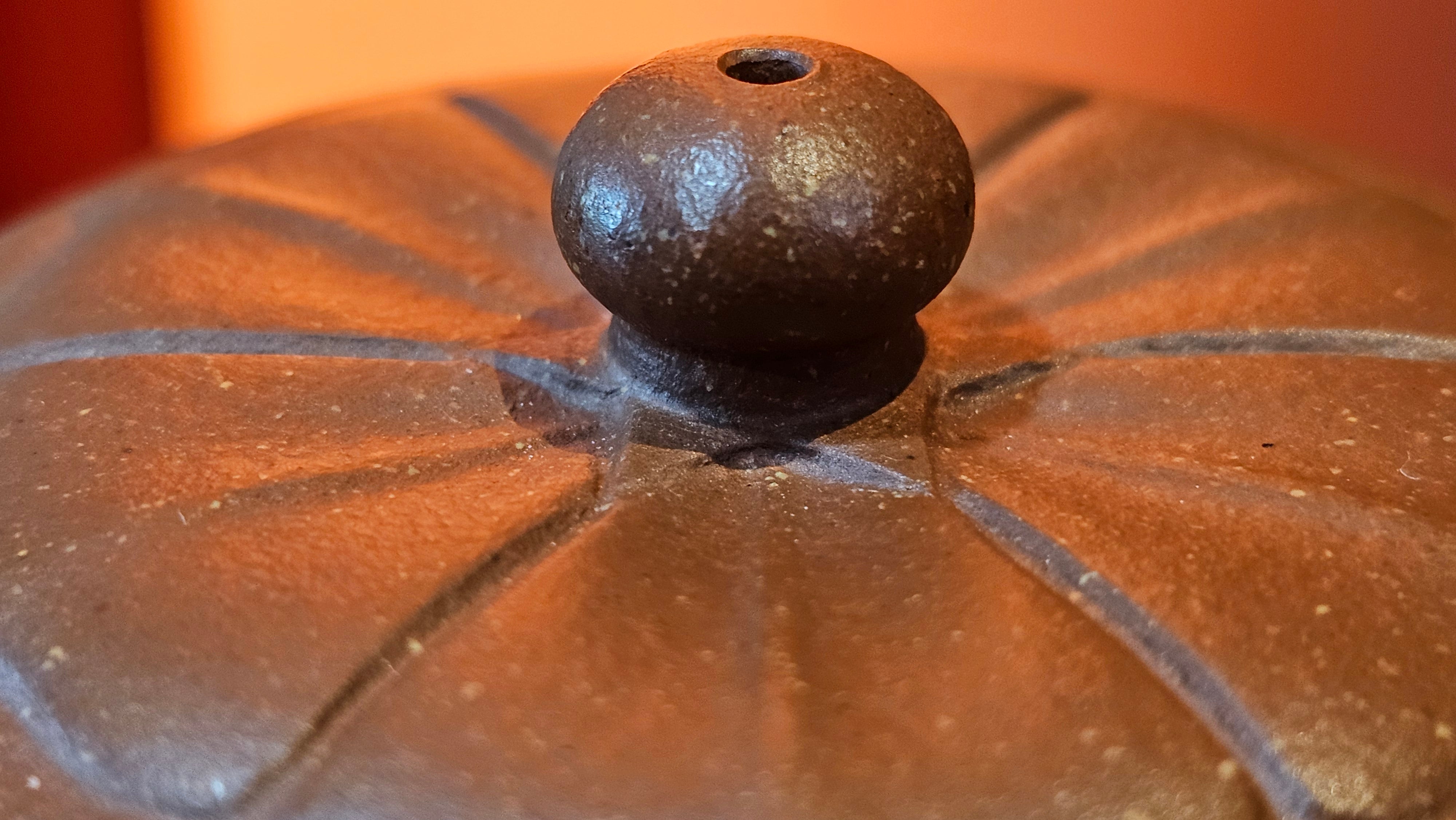 Lian Pu《莲蒲》, 162.8ml, Hong Jiang Po Ni 红降坡泥, by Craftsman Yang Pin Ting 杨聘婷 ~!Congratulations to Ms J.F.! 2007hrs 16th Nov 2025, New York, NY!