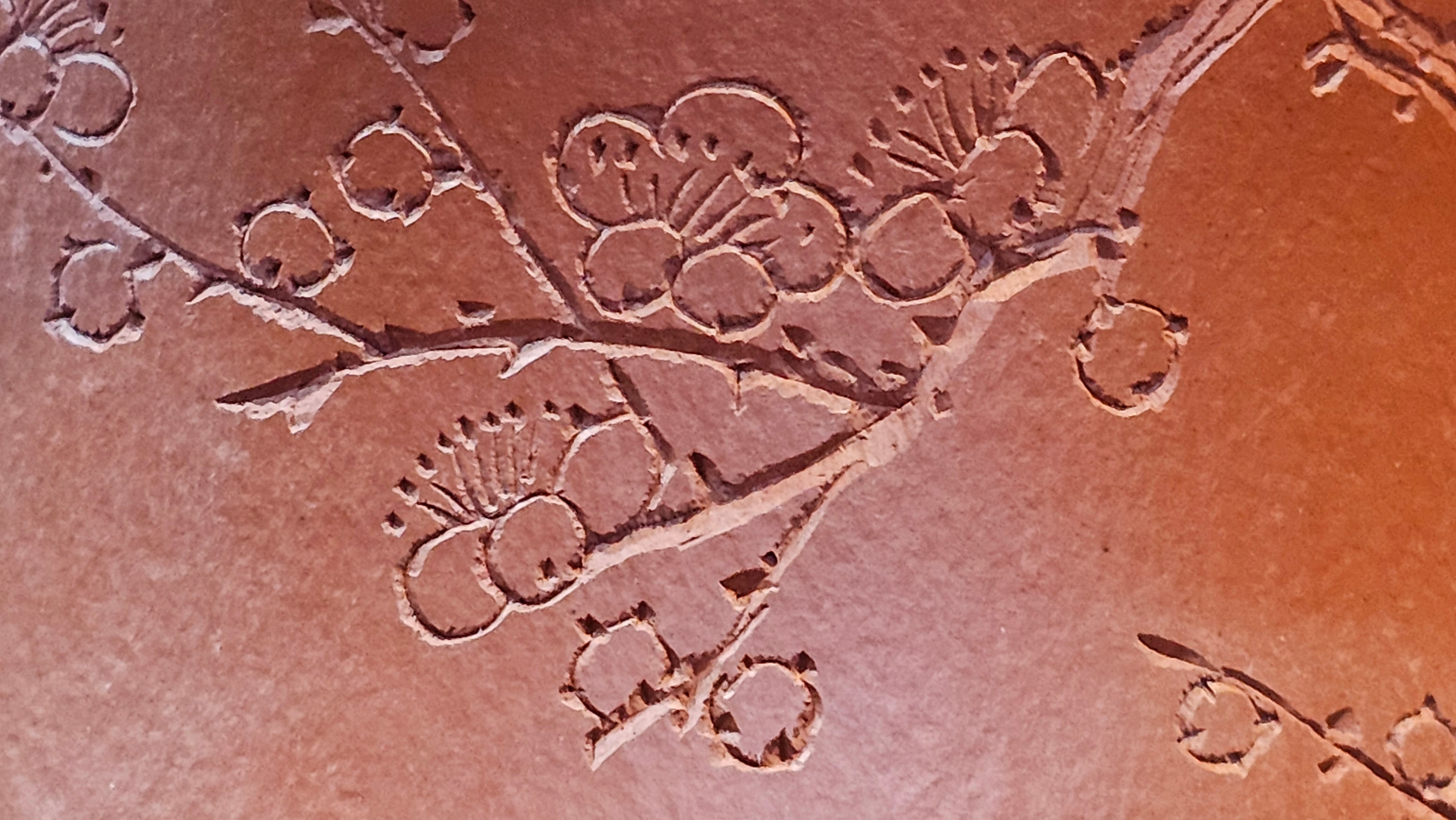 Yun Zhu 云柱 "Pillar of the Heavens", 130.1ml, Xiao Mei Yao Zhu Ni, by Craftsman Wang Hui 王慧 ~ "梅开五福" and Plum Blossoms Engraving by Craftsman Yi De Shu 一德书 ~ Congratulations to Mr L.Q.! 1839hrs 31st Oct 2025, Pender Island! Canada🇨🇦!