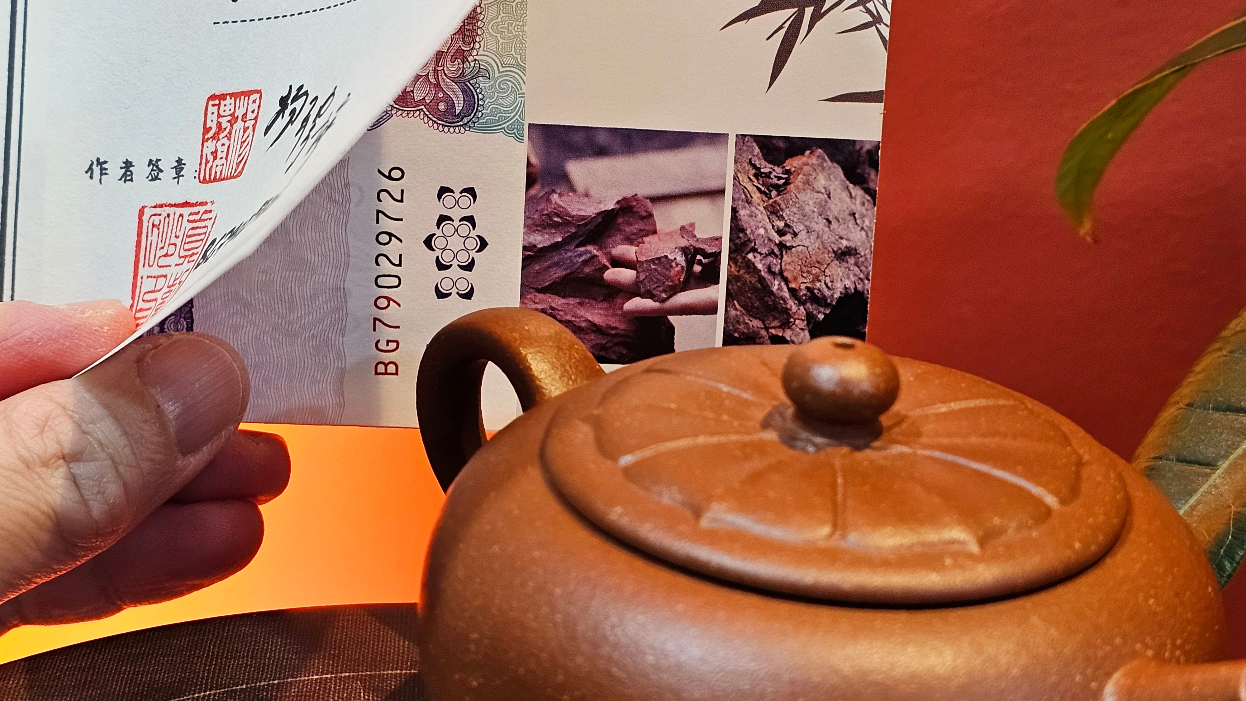 Lian Pu《莲蒲》, 162.8ml, Hong Jiang Po Ni 红降坡泥, by Craftsman Yang Pin Ting 杨聘婷 ~!Congratulations to Ms J.F.! 2007hrs 16th Nov 2025, New York, NY!