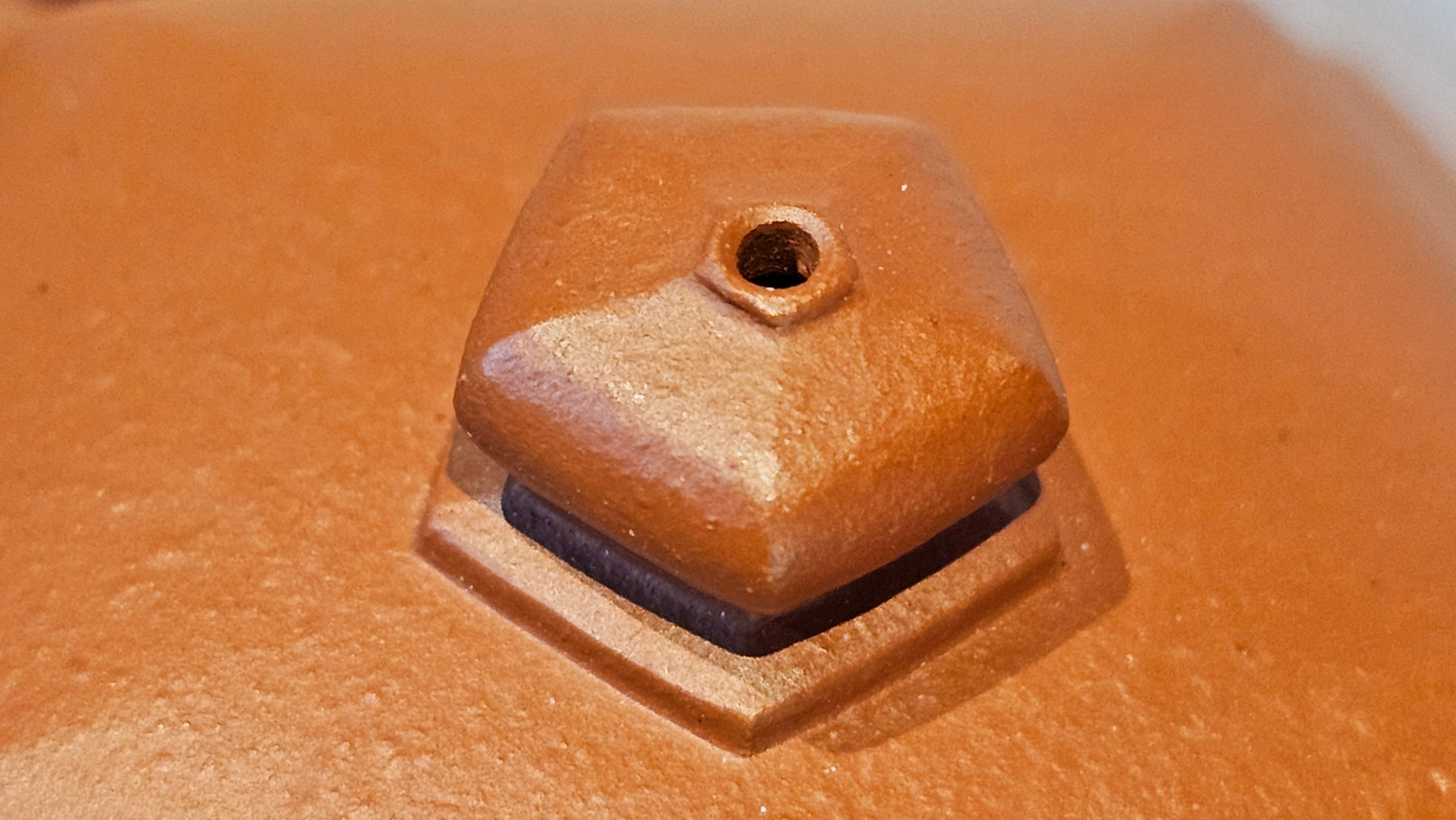 《五方文旦》"Wu Fang Wen Dan", of Xiao Mei Yao Zhu Ni 小煤窑朱泥, Fully-Handmade by L3A Consummate Master Artist Li Yan Ru 振兴技艺师兼工艺美术师, 李艳如 ~ Completed Bespoke Commissioned work for, CONGRATULATIONS: Mr T.Z.F.! Fitchburg! WI!