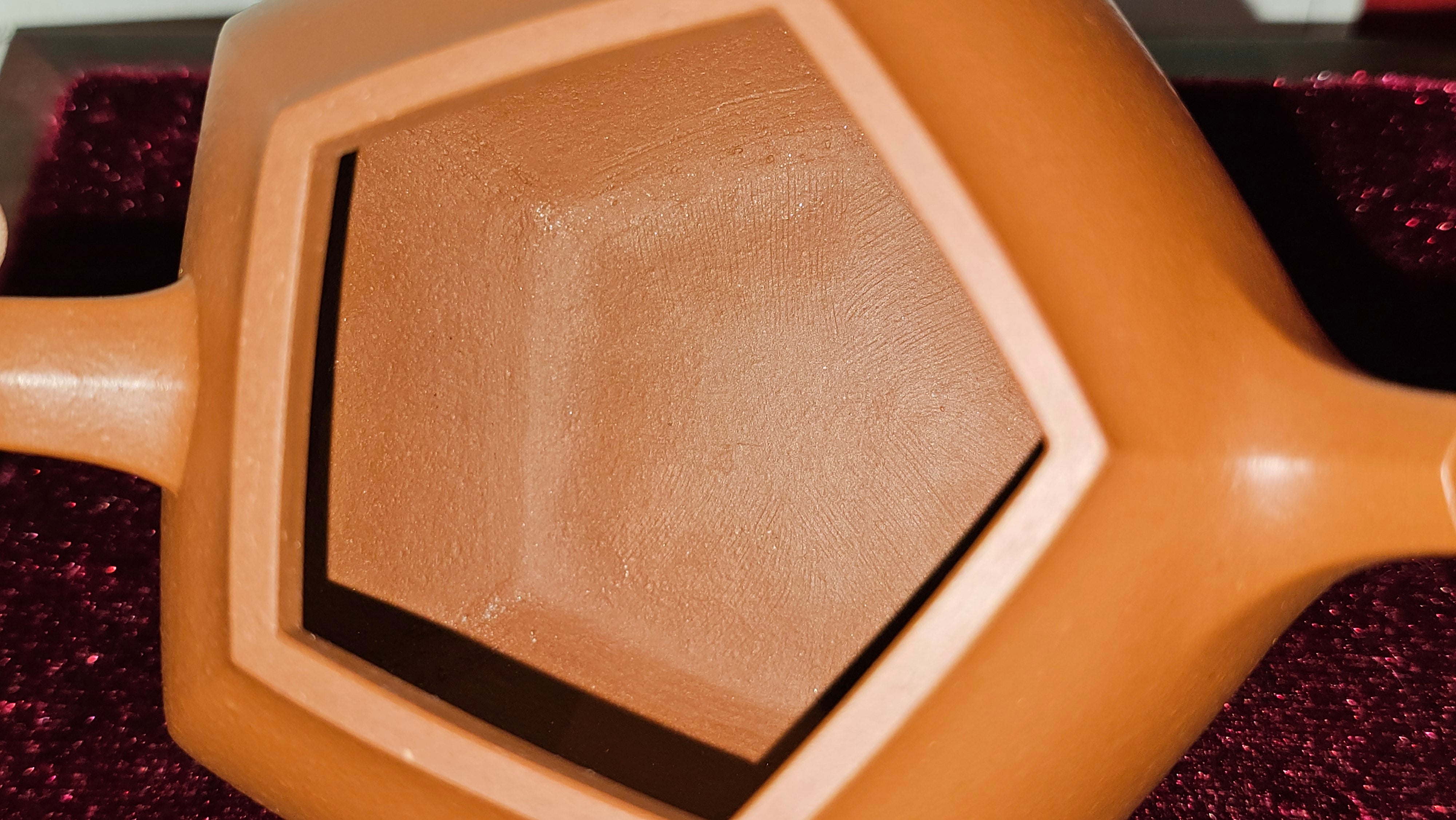 《五方文旦》"Wu Fang Wen Dan", of Xiao Mei Yao Zhu Ni 小煤窑朱泥, Fully-Handmade by L3A Consummate Master Artist Li Yan Ru 振兴技艺师兼工艺美术师, 李艳如 ~ Completed Bespoke Commissioned work for, CONGRATULATIONS: Mr T.Z.F.! Fitchburg! WI!