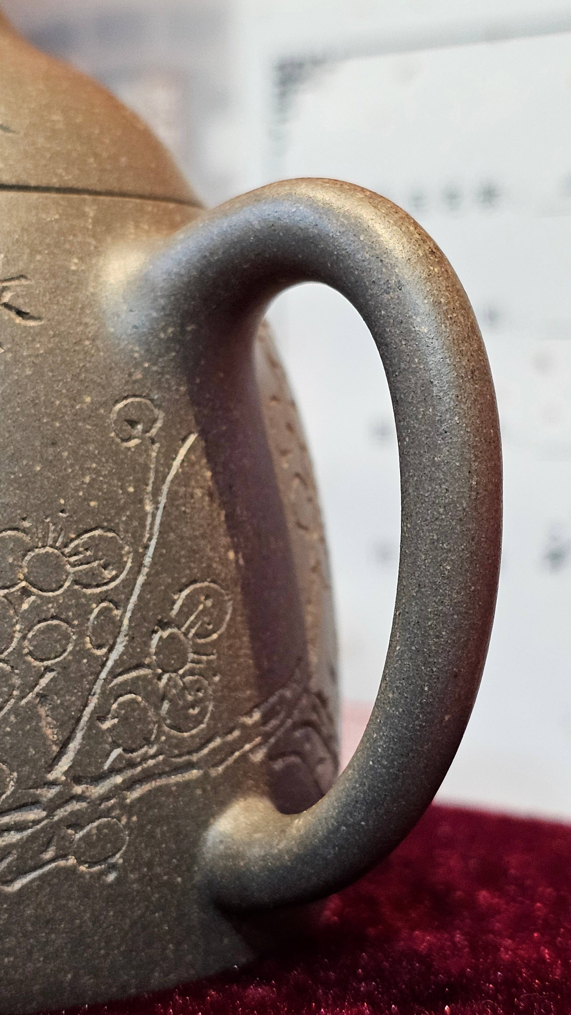 《秦权》"Qin Quan", 155.9ml, by L4 Assoc Master Artist Zhang Ke, Using Our Cao Family's Famous Qing Hui Duan Ni ~ Used and Endorsed by Premier Master Cao An Xiang 紫砂香炉一人曹安祥 ~ Congrats to Kungfu Master Mr J.G.! 1236hrs 31st Oct 2025, New Orleans, LA!