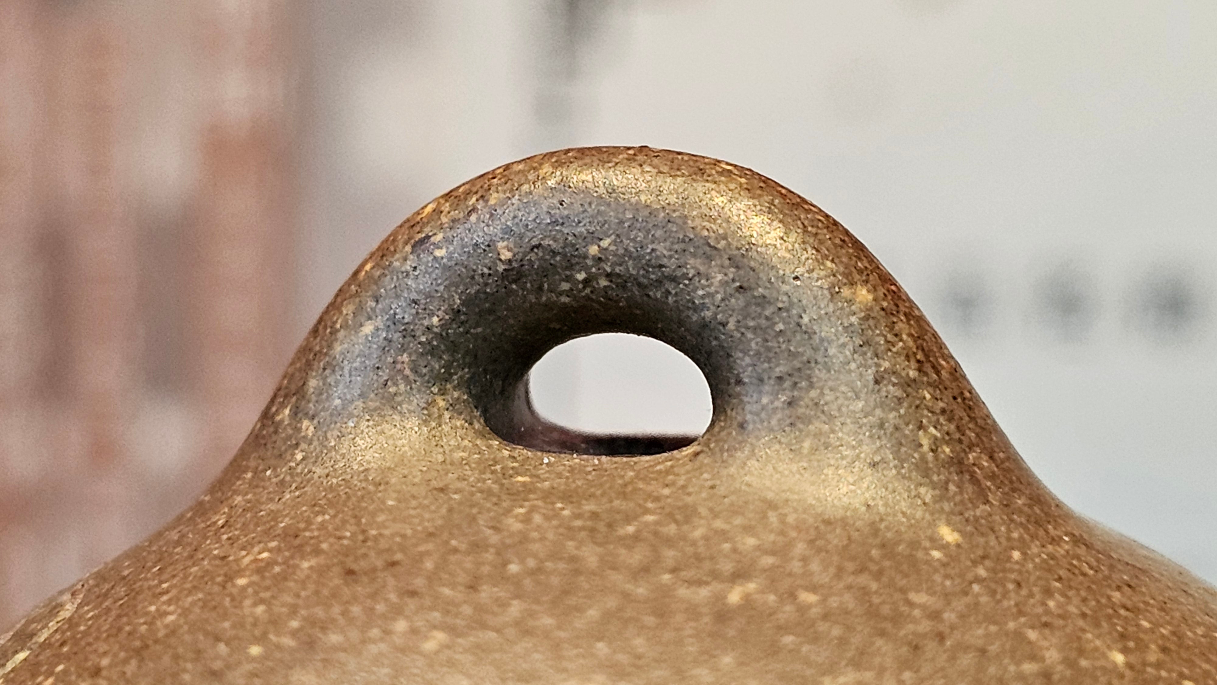 《秦权》"Qin Quan", 155.9ml, by L4 Assoc Master Artist Zhang Ke, Using Our Cao Family's Famous Qing Hui Duan Ni ~ Used and Endorsed by Premier Master Cao An Xiang 紫砂香炉一人曹安祥 ~ Congrats to Kungfu Master Mr J.G.! 1236hrs 31st Oct 2025, New Orleans, LA!