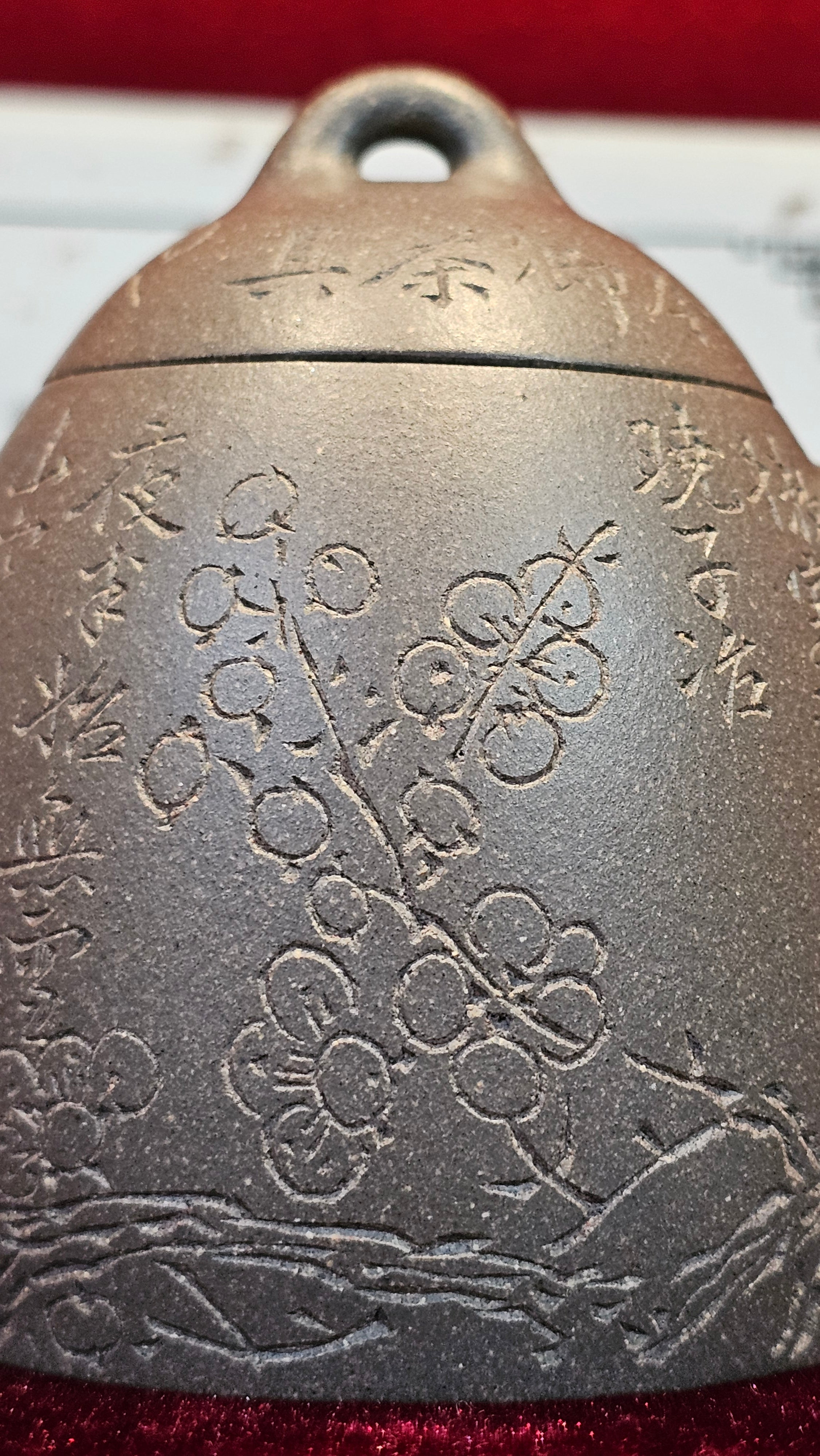 《秦权》"Qin Quan", 155.9ml, by L4 Assoc Master Artist Zhang Ke, Using Our Cao Family's Famous Qing Hui Duan Ni ~ Used and Endorsed by Premier Master Cao An Xiang 紫砂香炉一人曹安祥 ~ Congrats to Kungfu Master Mr J.G.! 1236hrs 31st Oct 2025, New Orleans, LA!